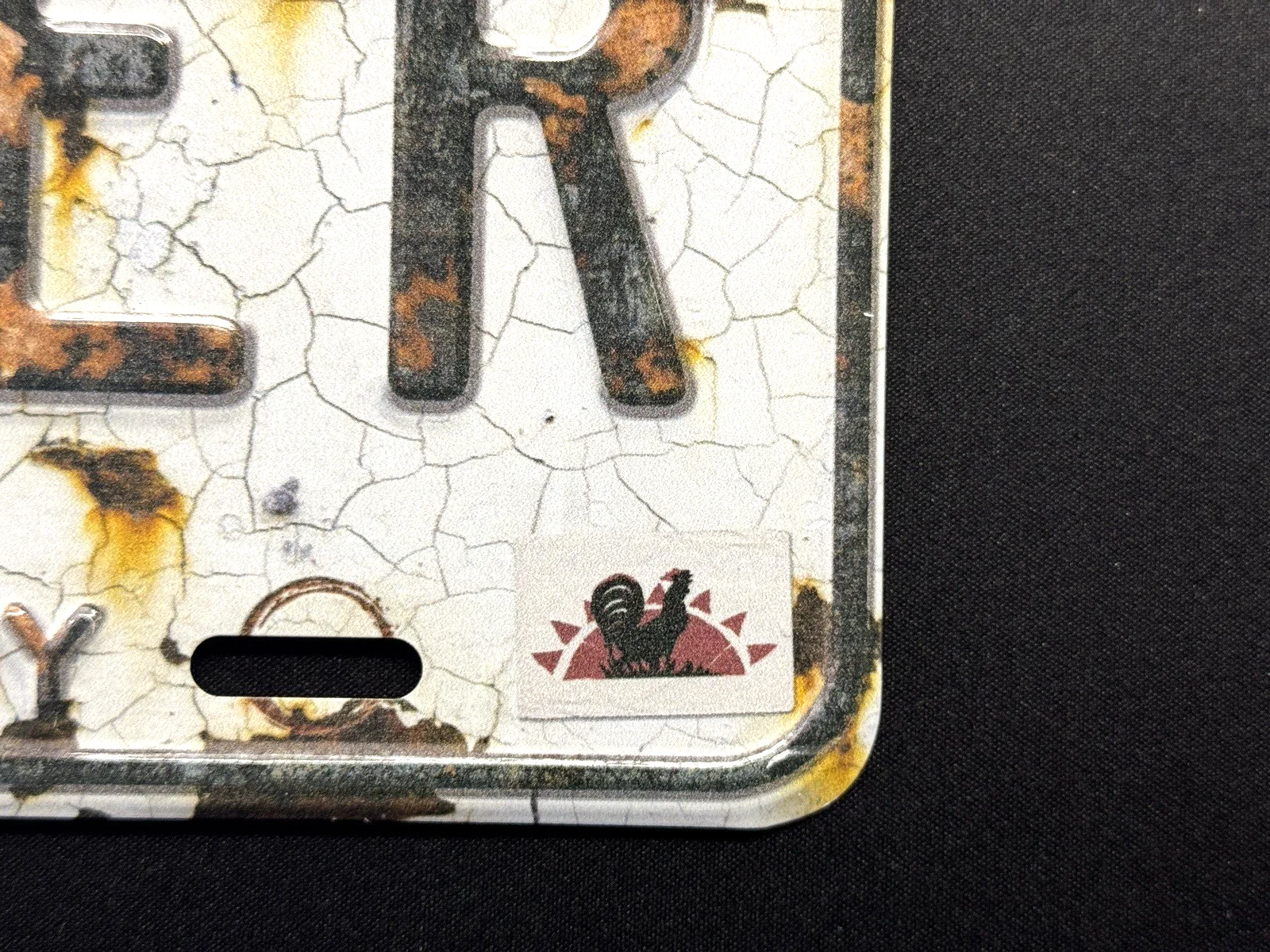 Mike Wolfe — Mike Wolfe American Pickers Antique Archaeology Signed Autograph License Plate, изображение 4