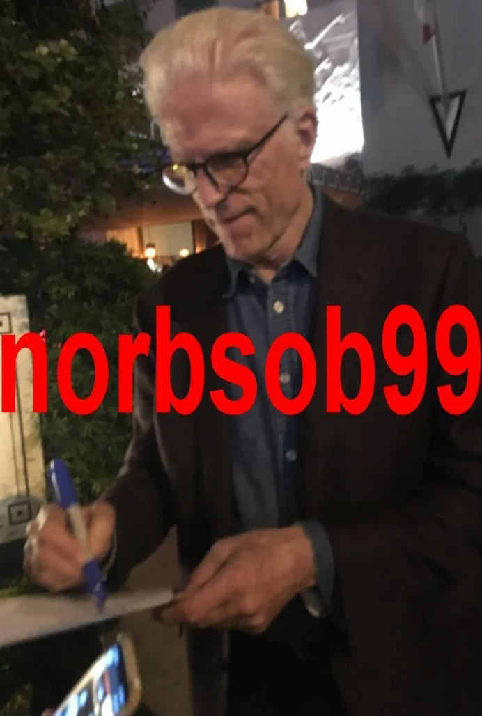 TED DANSON SIGNED CHEERS FULL PILOT SCRIPT w/PROOF & AUTOGRAPH COA ACOA, image 2