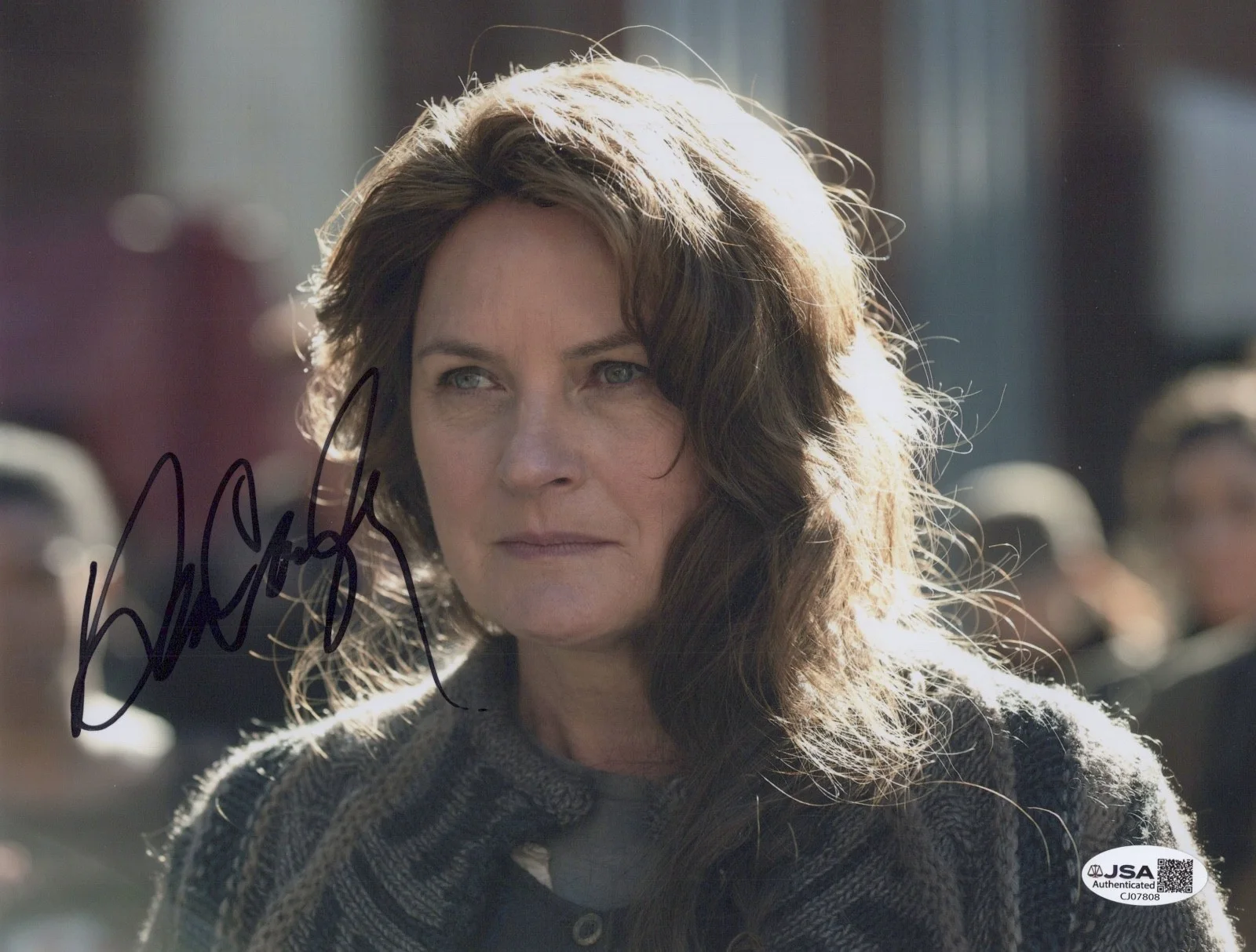 DENISE CROSBY — DENISE CROSBY Authentic Hand-Signed "THE WALKING DEAD" 8x10 Photo JSA COA
