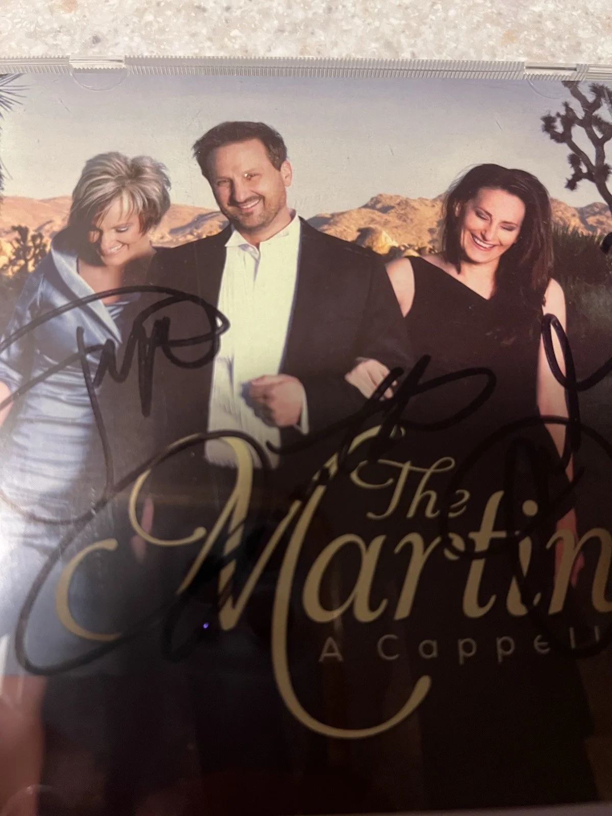 The Martins A Capella CD - Signed Autograph Auto, image 2