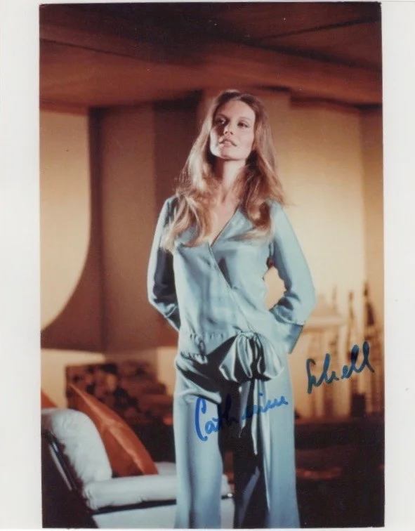 CATHERINE SCHELL — CATHERINE SCHELL FROM THE JAMES BOND FILM ON HER MAJESTY'S SECRET SERVICE