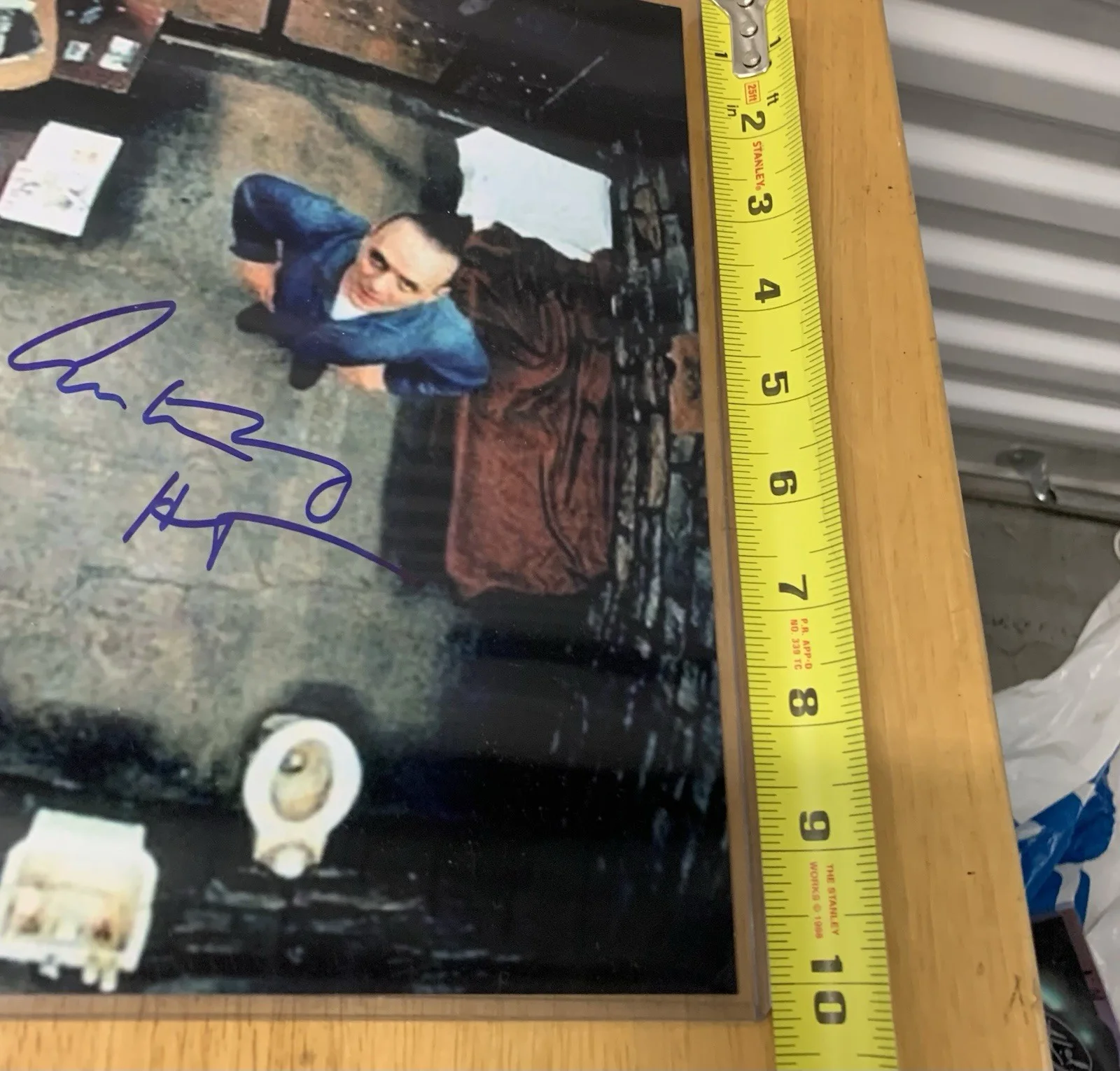 Anthony Hopkins — Vintage Anthony Hopkins Silence of the Lambs Signed Photo COA 8x10 rare above, изображение 4