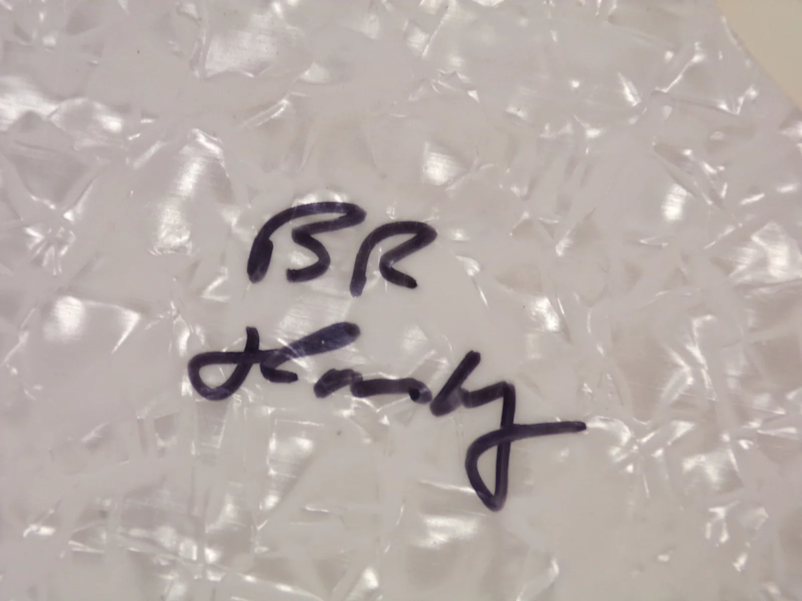 Bruce Hornsby Grateful Dead AUTOGRAPHED Guitar Pickguard w/ PSA COA 010626WT2-A9, изображение 2