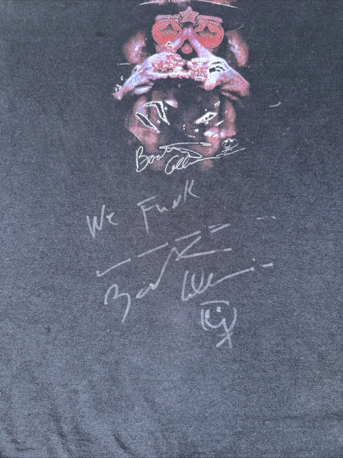 Bootsy Collins Signed T Shirt Black S Funkadelic Bassist Parliament We Funk, изображение 3