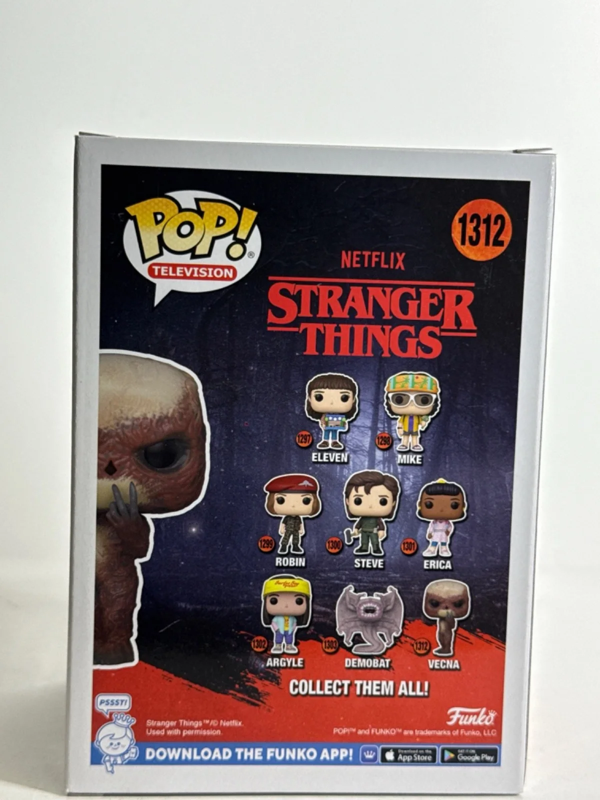 Matt, Ross The Duffer Brothers — Matt & Ross The Duffer Brothers Stranger Things Vecna Funko #1312 BAS, изображение 3