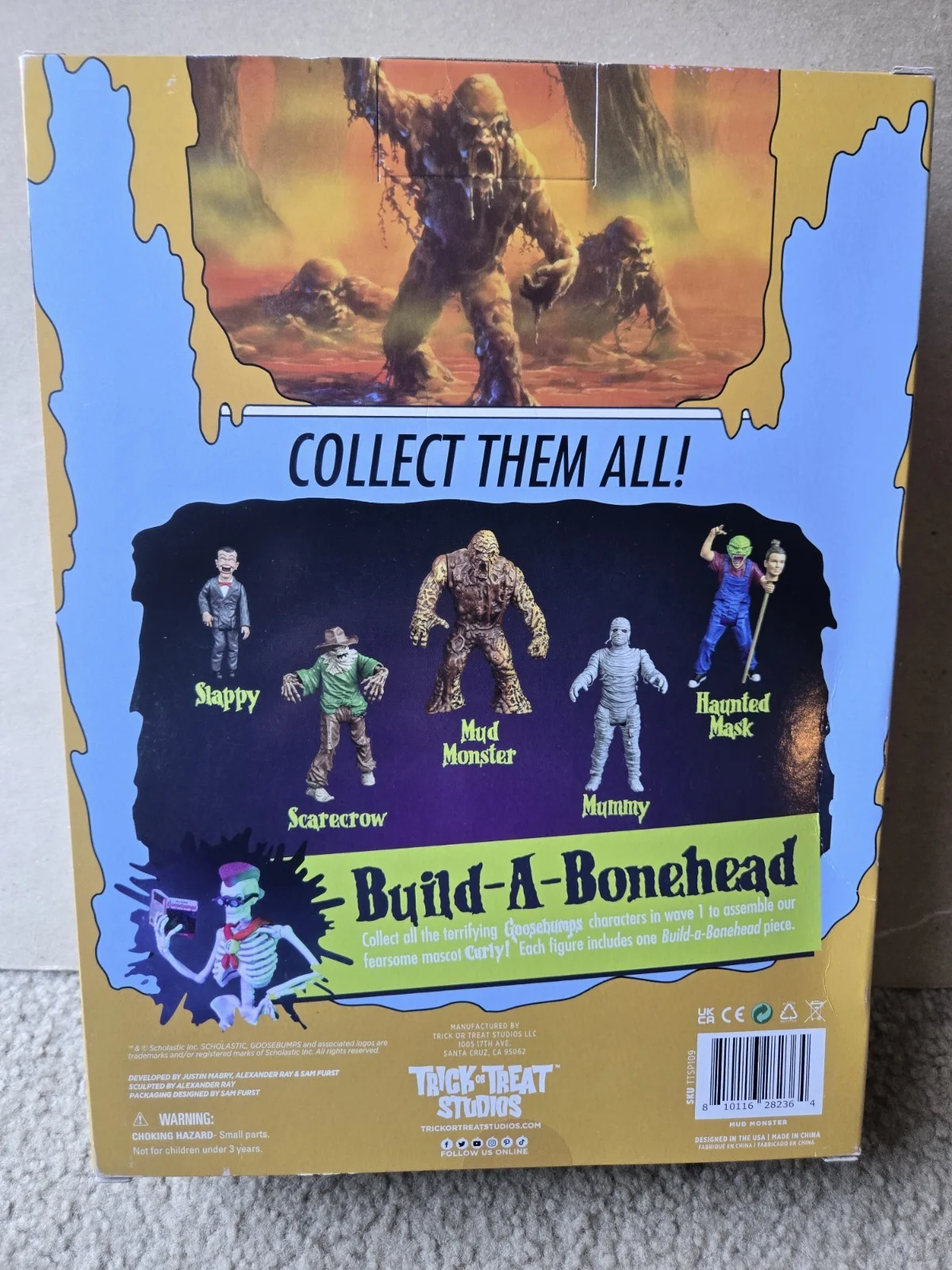 TIM JACOBUS — Tim Jacobus SIGNED Goosebumps Trick or Treat Studios Figure #2! SKETCH! JSA COA, изображение 5