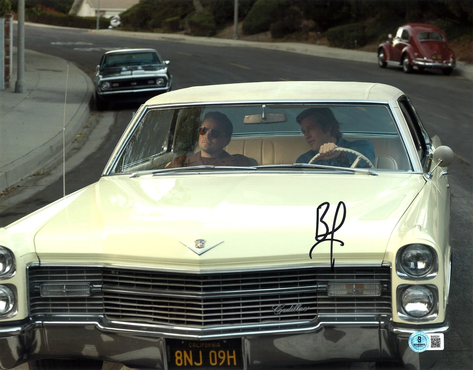 BRAD PITT — BRAD PITT SIGNED AUTOGRAPH 11X14 PHOTO ONCE UPON A TIME IN HOLLYWOOD BAS BECKETT