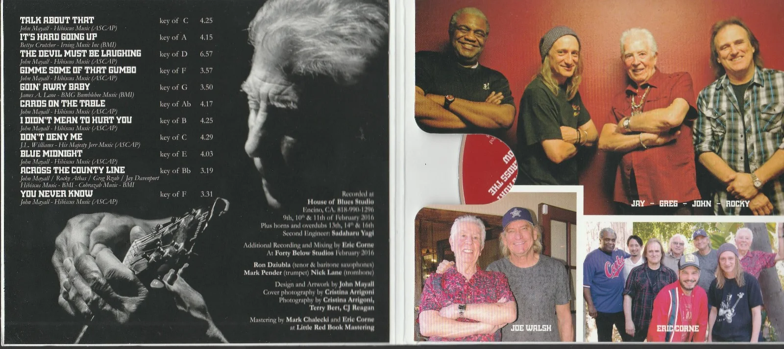 SIGNED JOHN MAYALL AUTOGRAPHED CD CERTIFIED AUTHENTIC JSA COA # PP95990, image 3