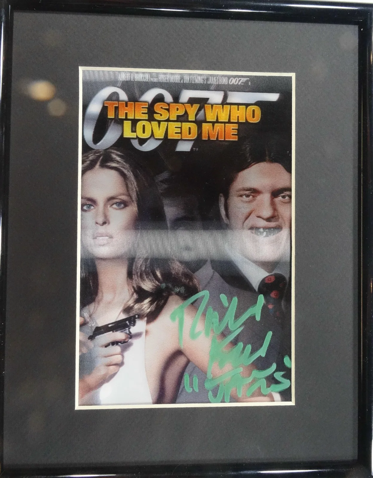 Richard Kiel — SIGNED RICHARD KIEL AUTOGRAPHED JAWS JAMES BOND 007 DVD 3D JSA COA # GG18167, изображение 2