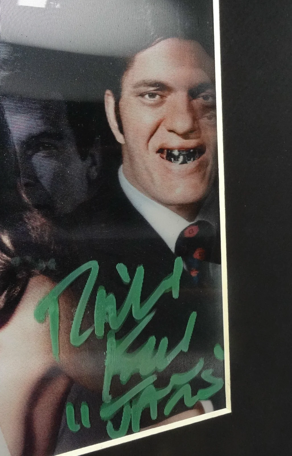 Richard Kiel — SIGNED RICHARD KIEL AUTOGRAPHED JAWS JAMES BOND 007 DVD 3D JSA COA # GG18167, изображение 3