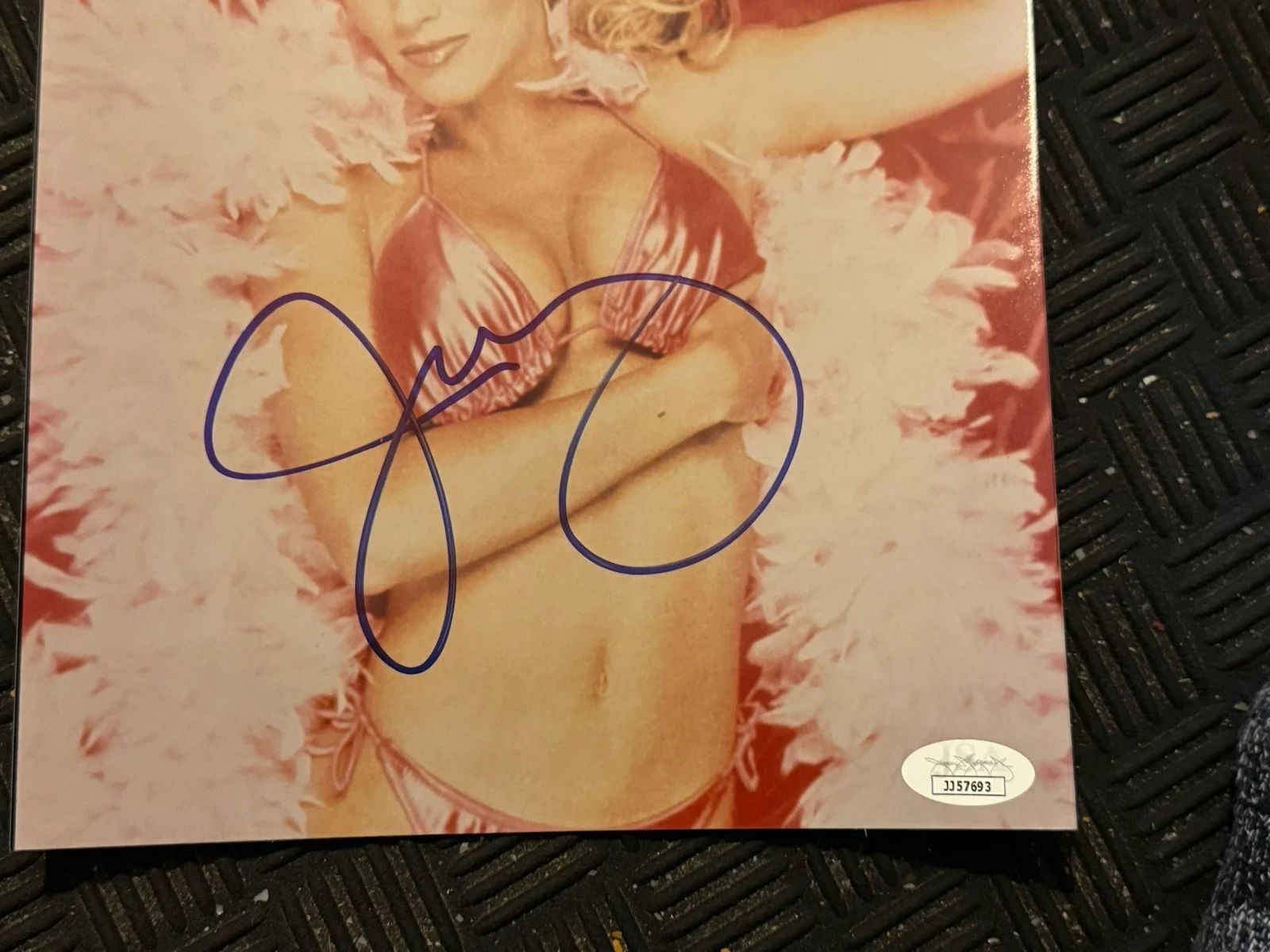 JENNY MCCARTHY SIGNED 8X10 Photo JSA HOLOGRAM, image 2
