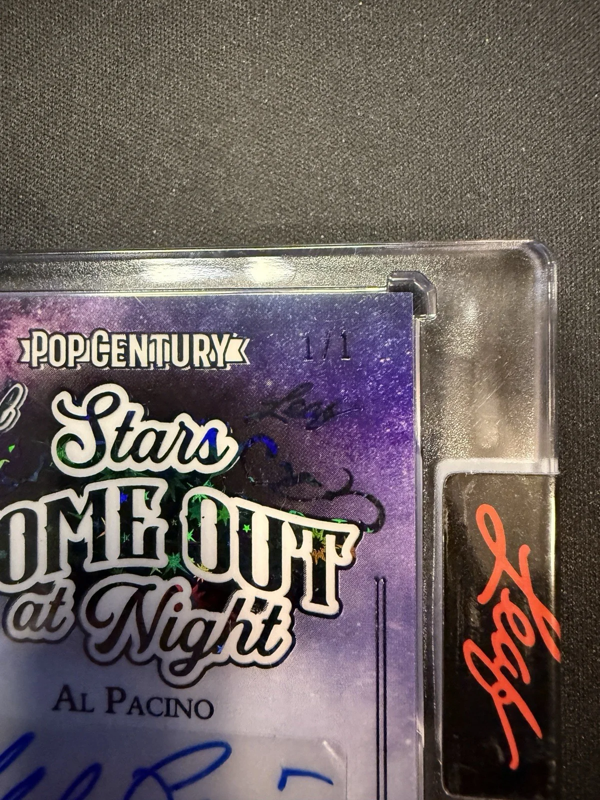 Al Pacino — 2025 Leaf Pearl Al Pacino 1/1 Auto Stars Come Out At Night, изображение 2