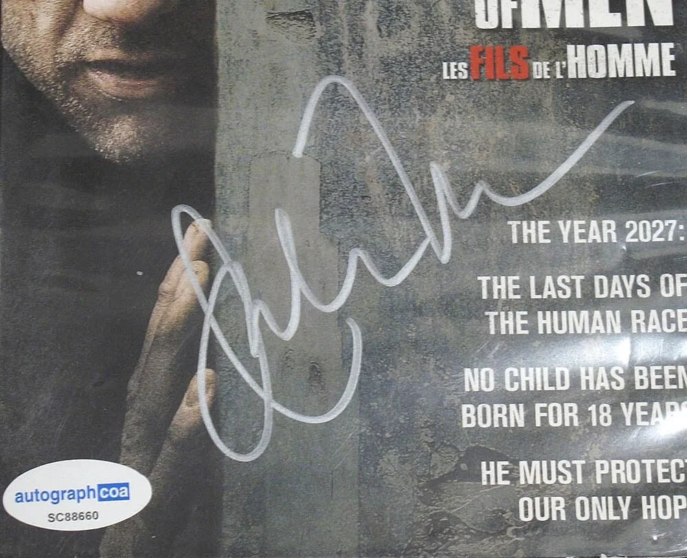 Julianne Moore — Julianne Moore signed "CHILDREN OF MEN" DVD Autographed Proof ACOA COA Rare, image 5