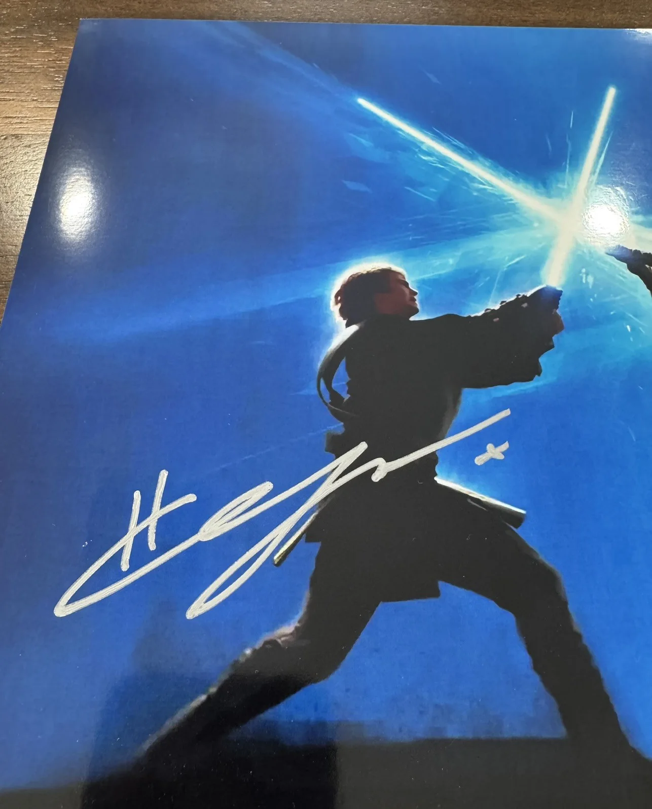 Hayden Christensen, Ewan Mcgregor — Hayden Christensen and Ewan McGregor Signed Star Wars (Obi Wan/ Anakin) Photo, изображение 3