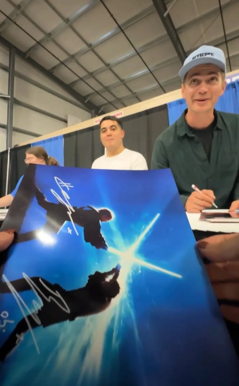 Hayden Christensen, Ewan Mcgregor — Hayden Christensen and Ewan McGregor Signed Star Wars (Obi Wan/ Anakin) Photo, изображение 4