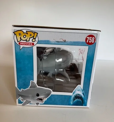 Richard Dreyfuss — Richard Dreyfuss Signed JAWS Great White Shark #758 Funko Pop JSA witnessed COA, изображение 4