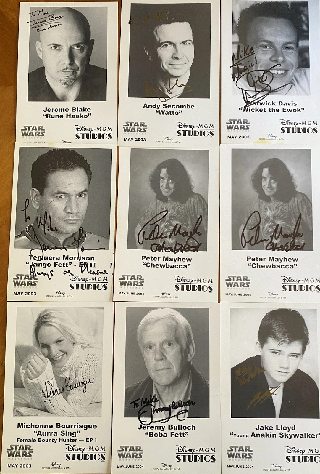 Vintage Autographed Photos, image 2
