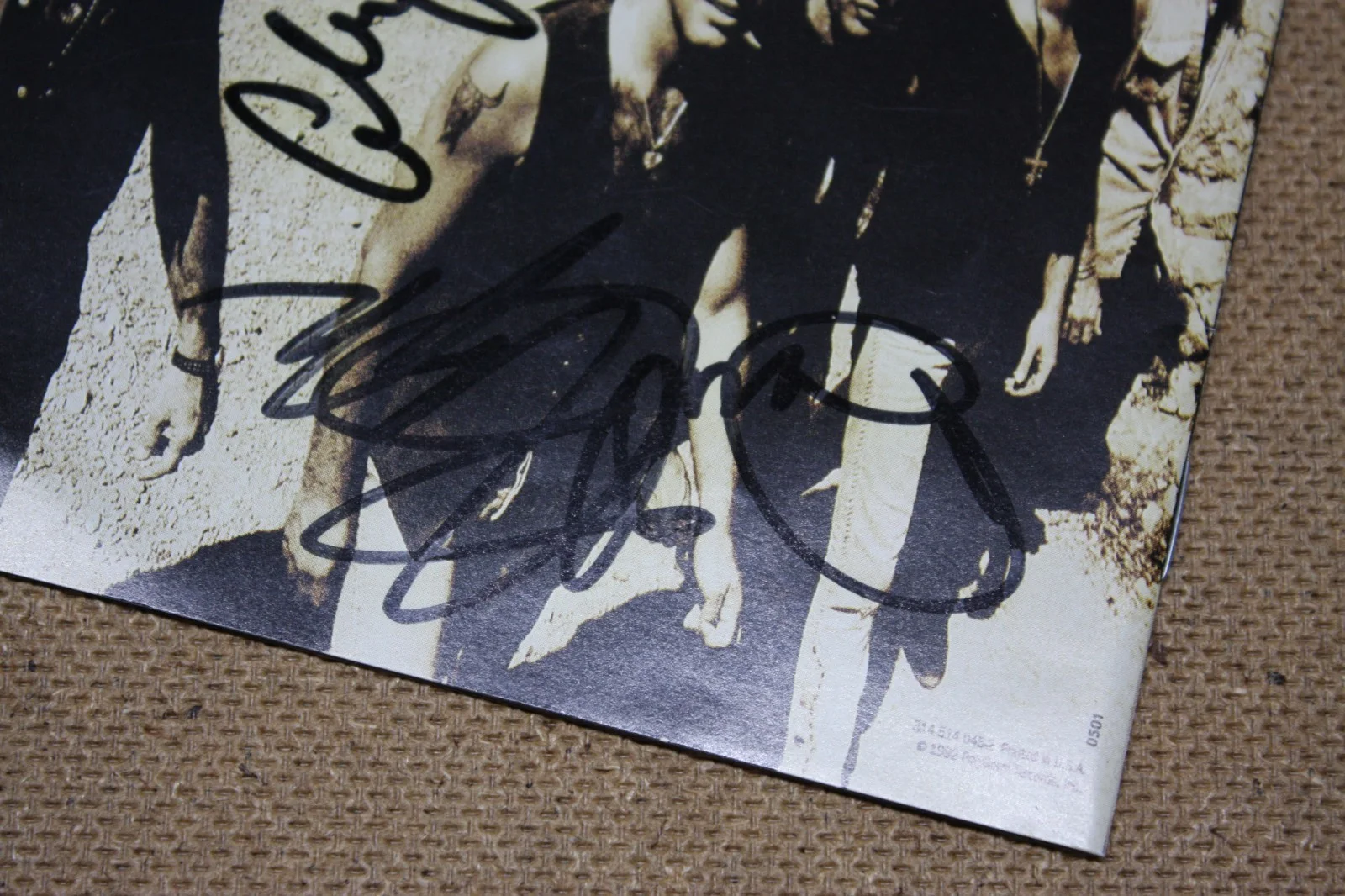 Bon Jovi Signed by 4 CD Booklet Keep the Faith CD Included VG, изображение 4