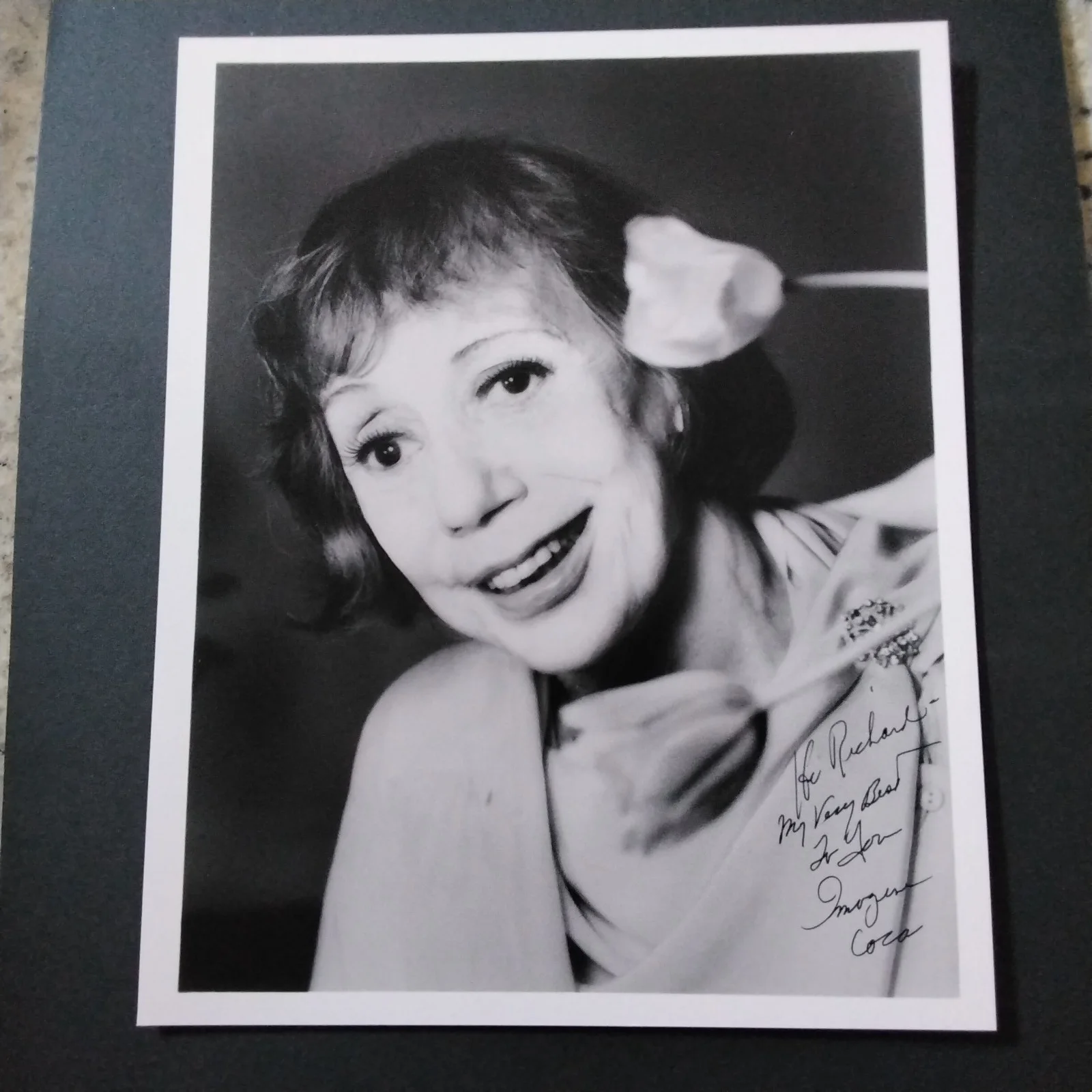 Imogene Coca SIGNED Photo Film TV Actress National Lampoon's Vacation Sid Caesar, image 2