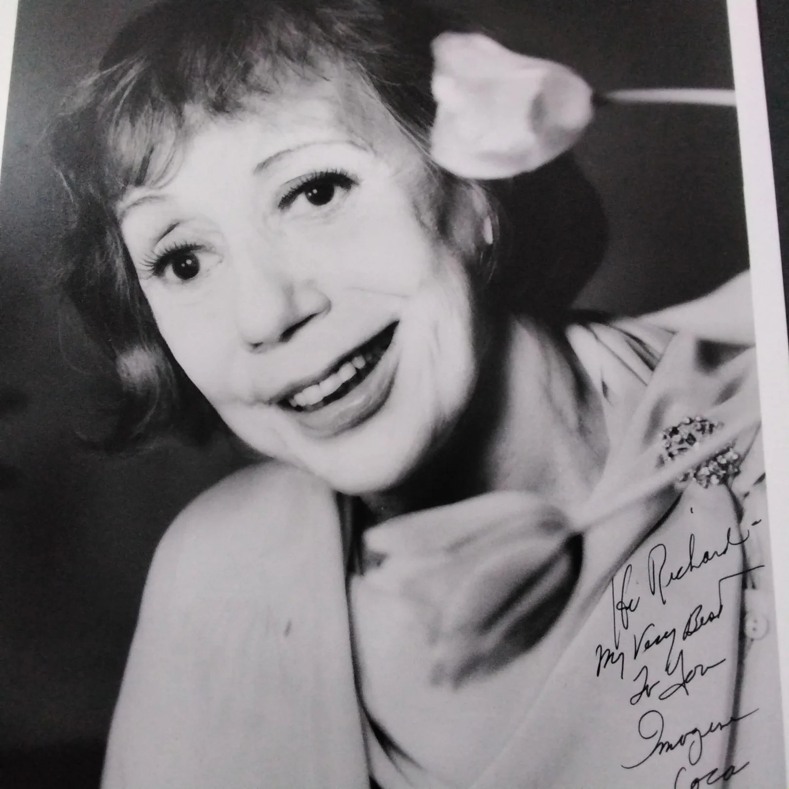 Imogene Coca SIGNED Photo Film TV Actress National Lampoon's Vacation Sid Caesar, image 3