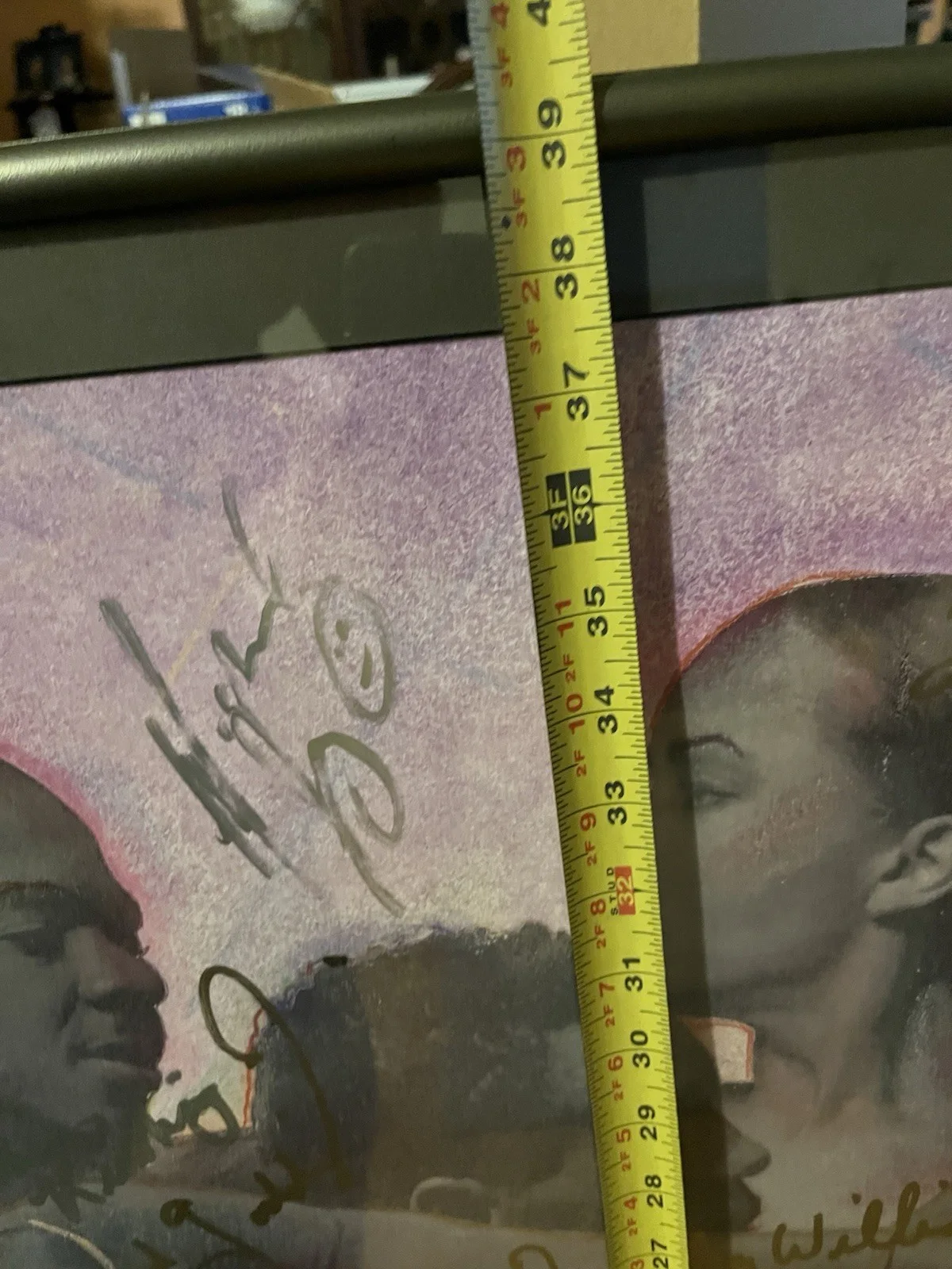Alvin Ailey American Dance Theater Signed Poster March 12-17, 1996 Music Hall C…, изображение 2