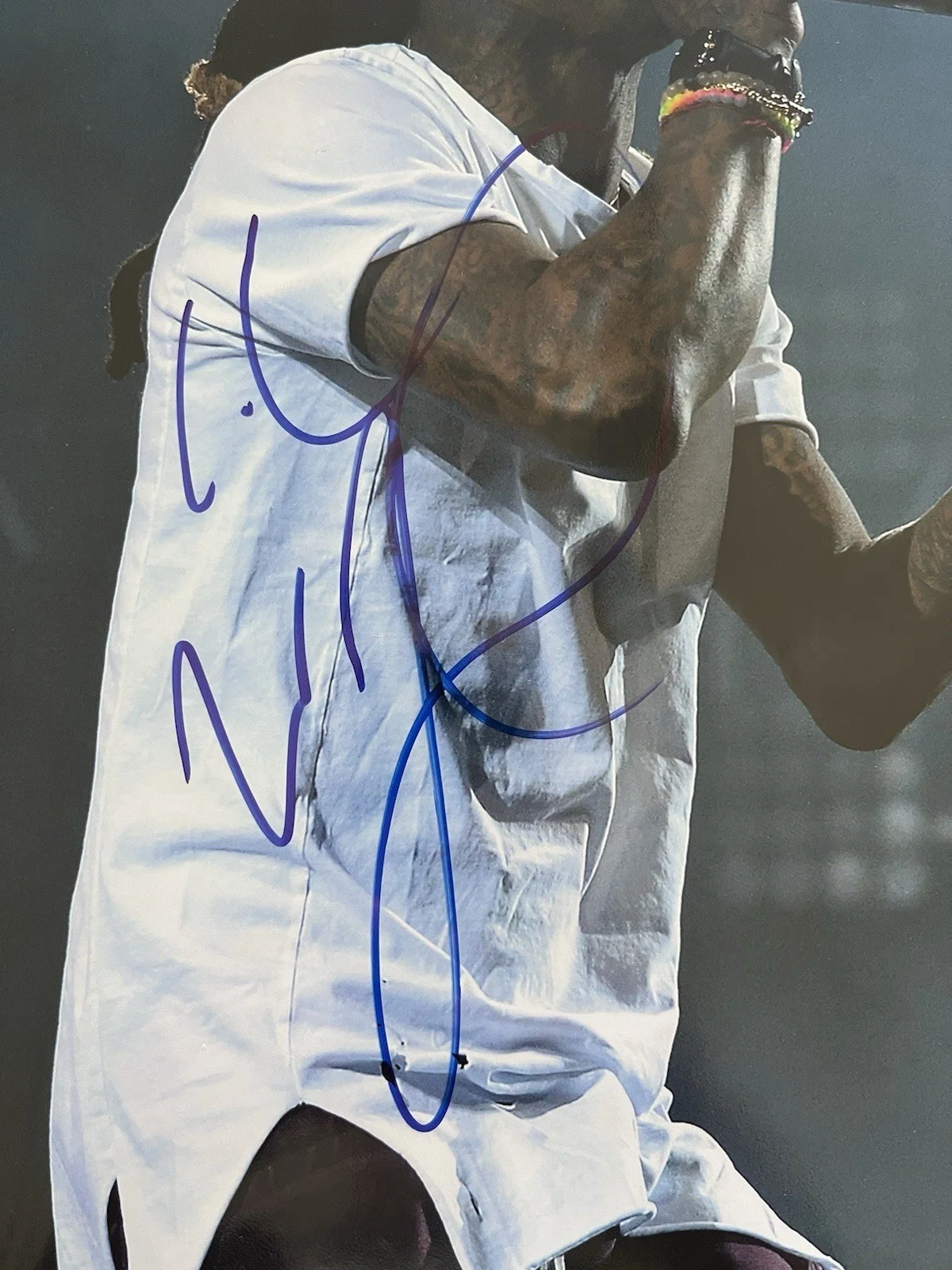 Lil Wayne Autograph 11x14 Photo PSA/DNA COA Signed RARE Weezy Music, изображение 3