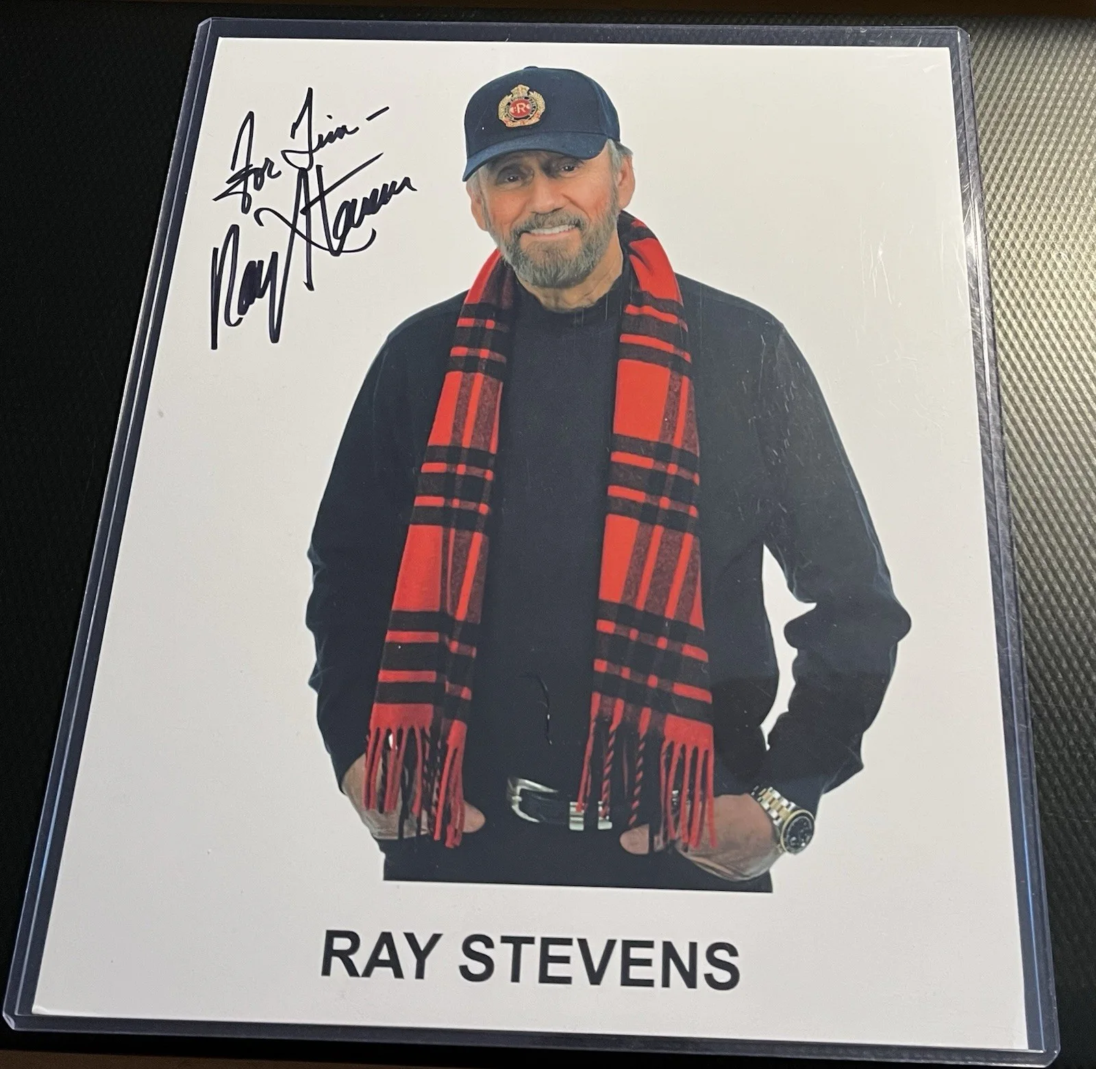 Ray Stevens Legendary Singer Signed 8x10 Color Photograph w/ COA Top Loader, image 2