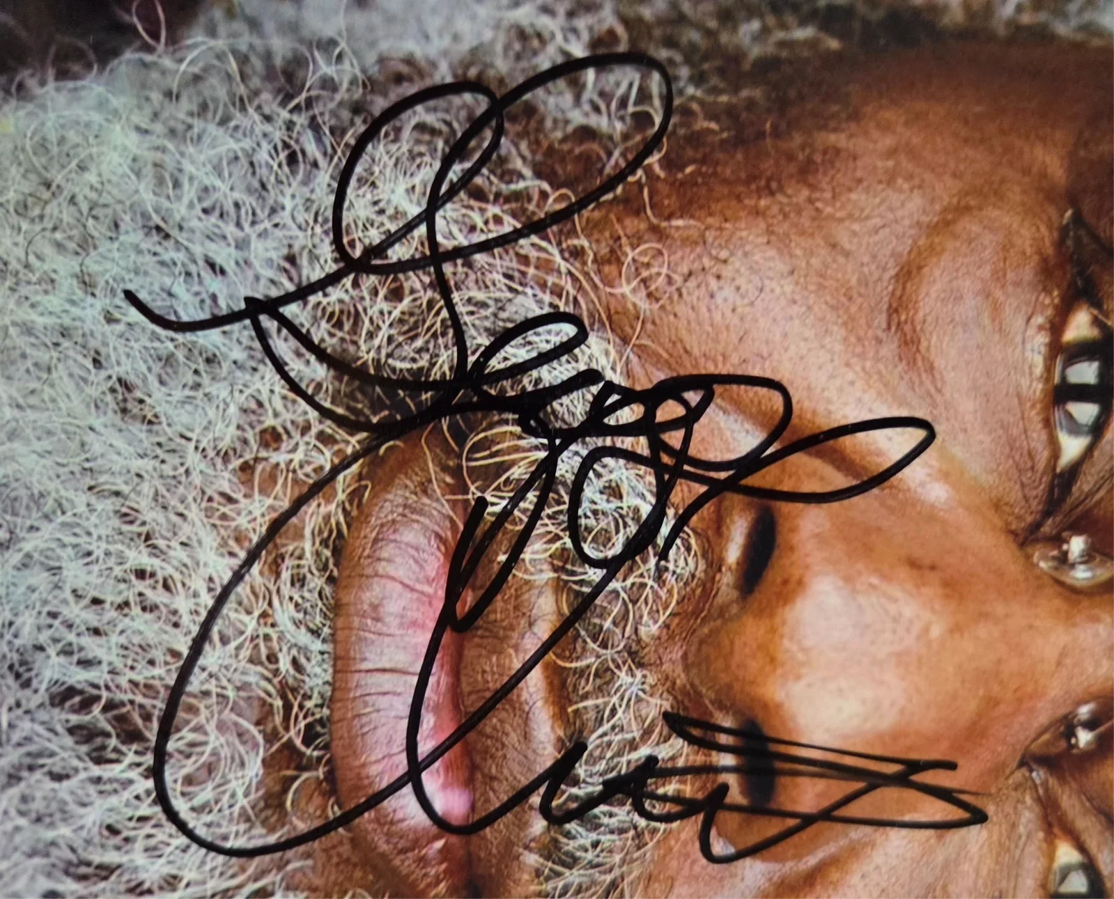 George Clinton Hand Signed Autograph 8x10 Photo In Person Proof Parliament Funk, изображение 2