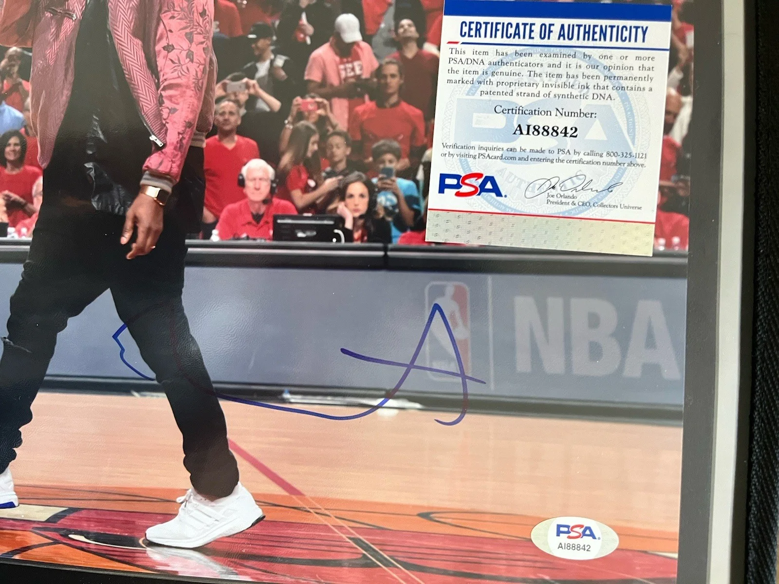 Kanye West Autograph 11x14 Photo PSA/DNA COA Signed Music Yeezy RARE, изображение 2