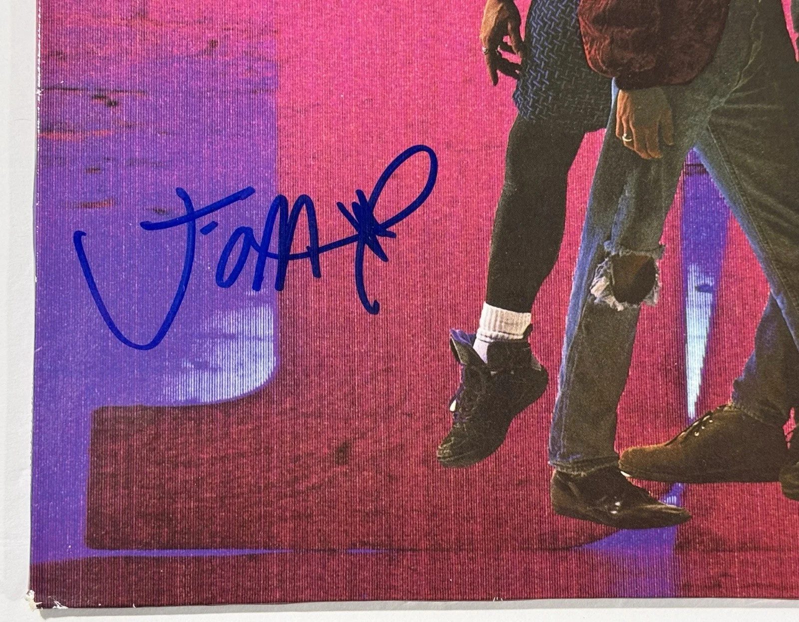 Pearl Jam group signed Ten Album all 5 Eddie Vedder Stone Jeff vinyl beckett loa, изображение 4