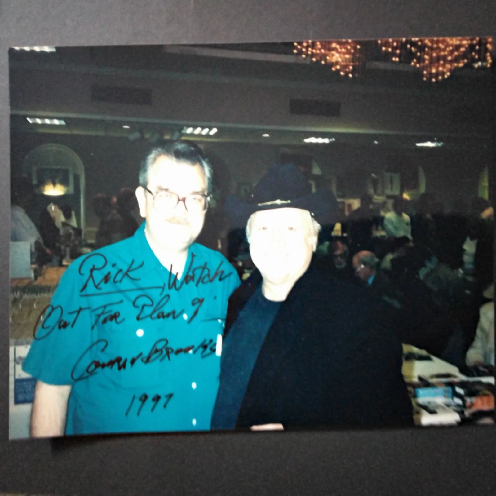 Conrad Brooks SIGNED Photo Movie Actor Ed Wood Glen or Glenda Plan 9 Jail Bait, изображение 2