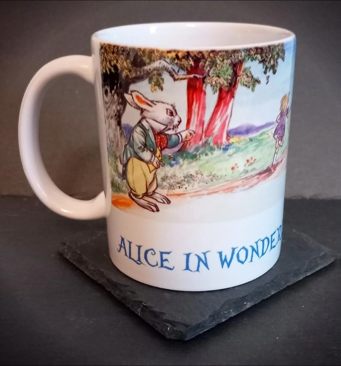 Alice in Wonderland Coffee/Tea Mug - Lewis Carroll - Retro Gift Mug, изображение 3
