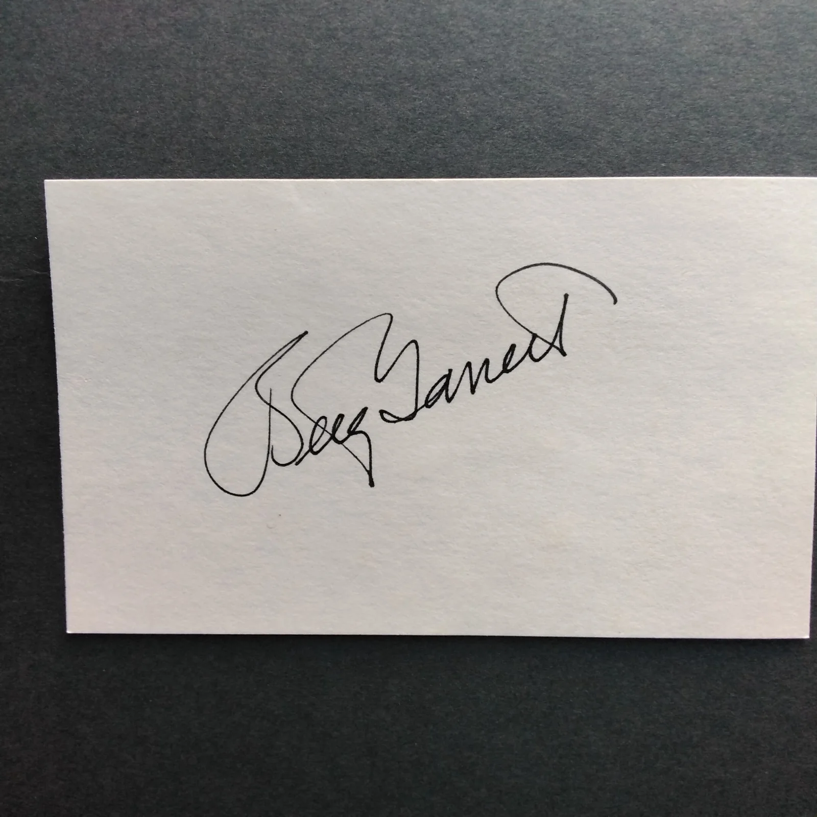 Betty Garrett SIGNED Card Photo Movie TV Actress On The Town Laverne & Shirley, изображение 3