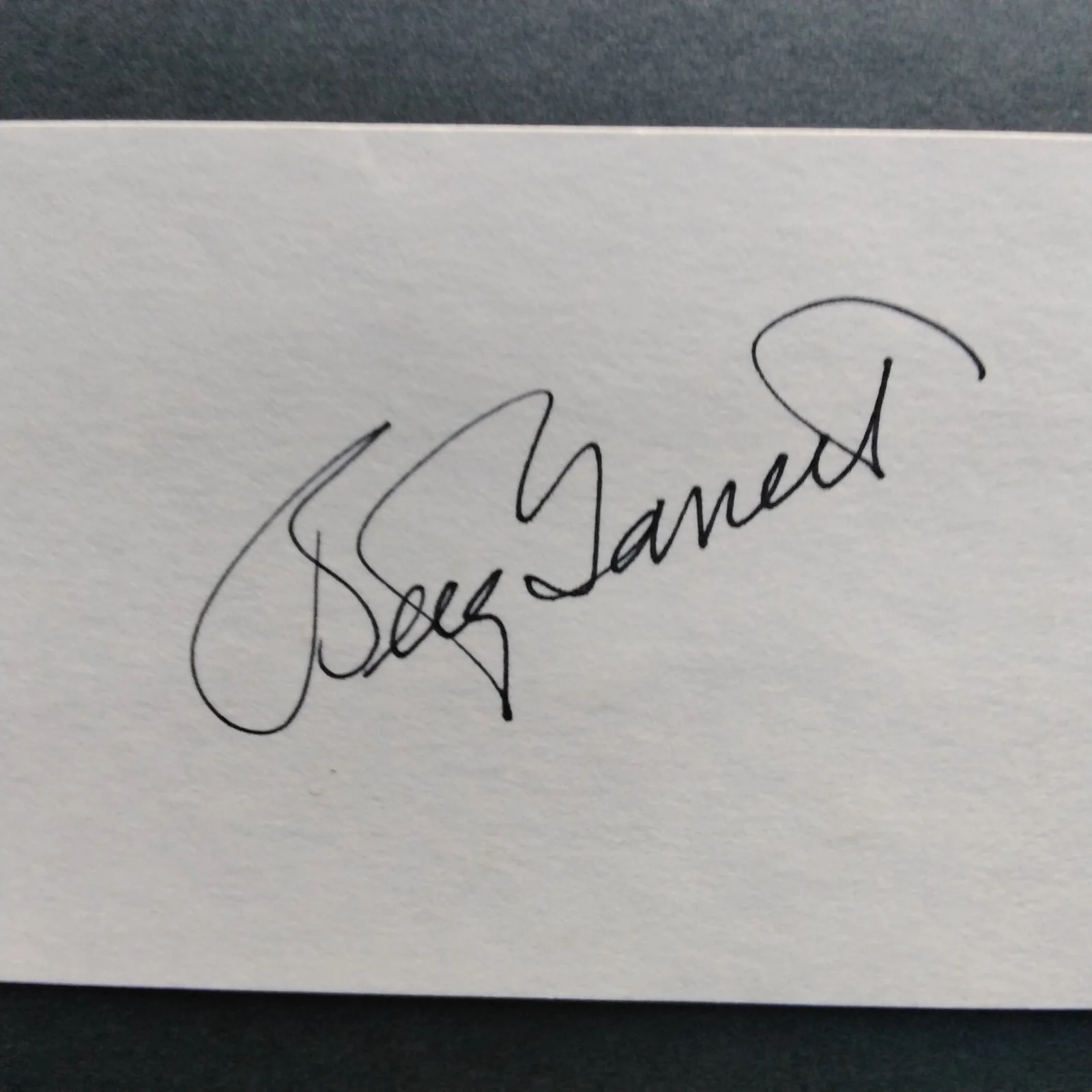 Betty Garrett SIGNED Card Photo Movie TV Actress On The Town Laverne & Shirley, изображение 4