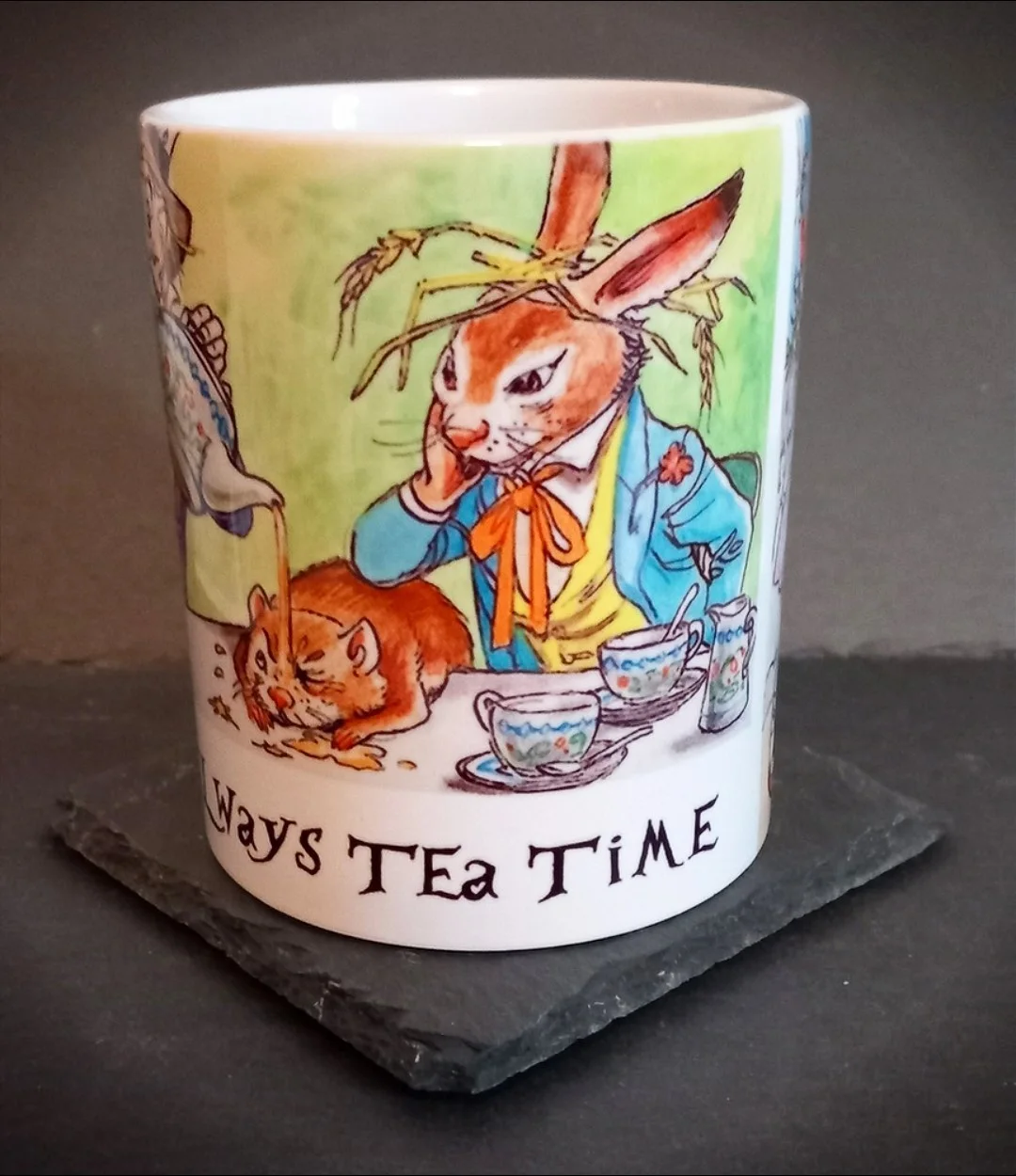 Alice in Wonderland Coffee/Tea Mug - Lewis Carroll - Retro Gift Mug, изображение 2