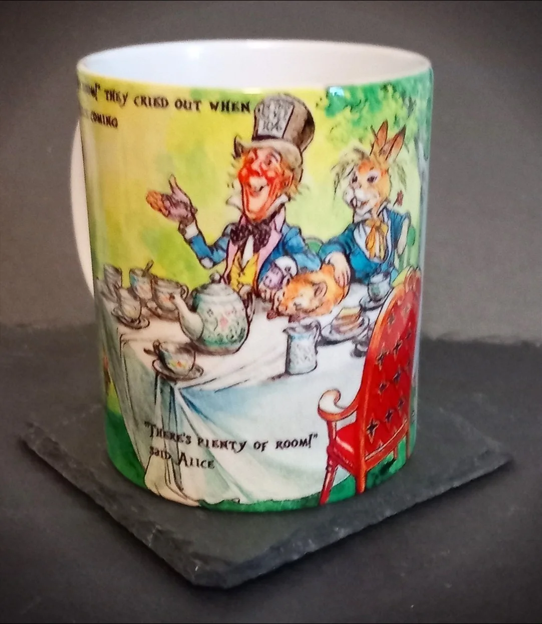 Alice in Wonderland Coffee/Tea Mug - Lewis Carroll - Retro Gift Mug, изображение 2