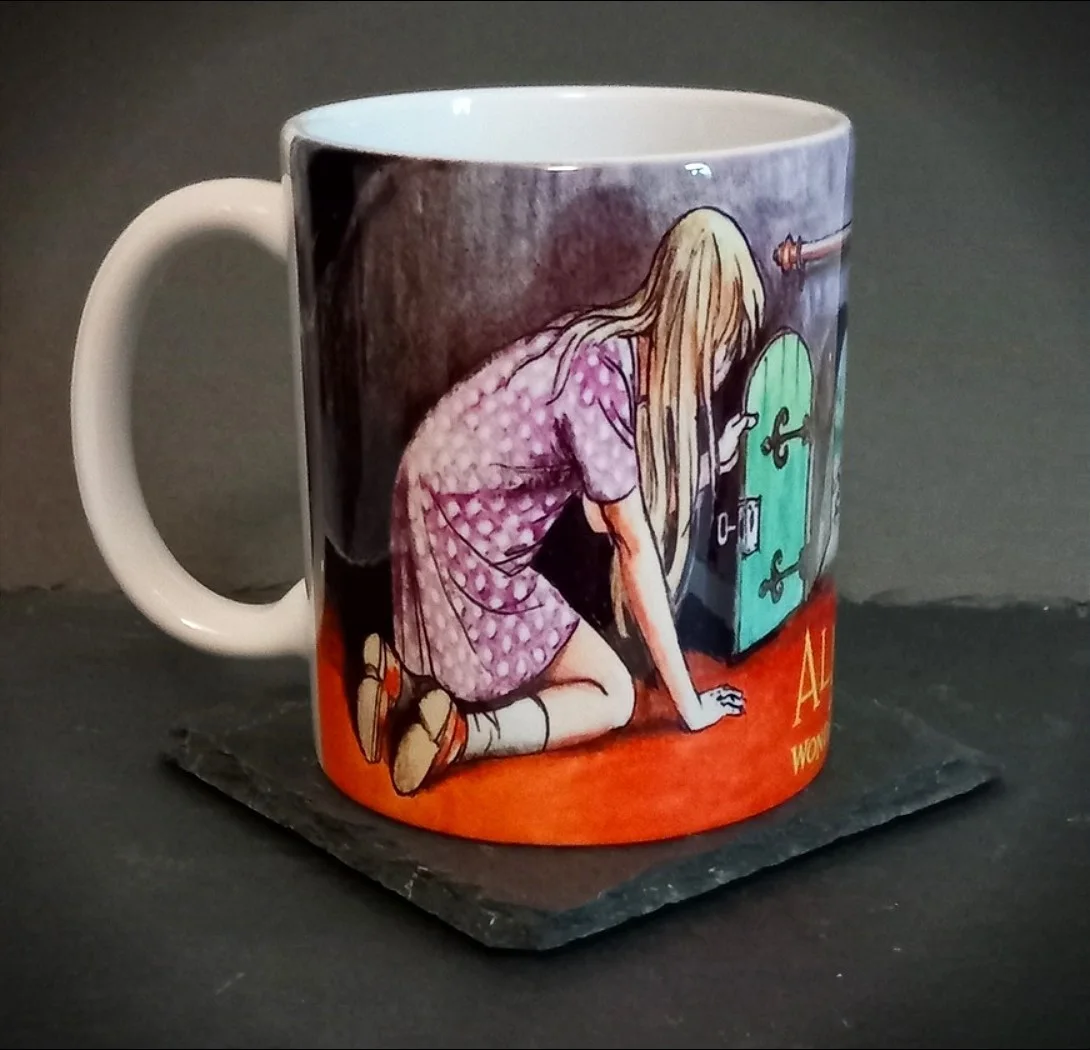 Alice in Wonderland Coffee/Tea Mug - Lewis Carroll - Retro Gift Mug, изображение 3