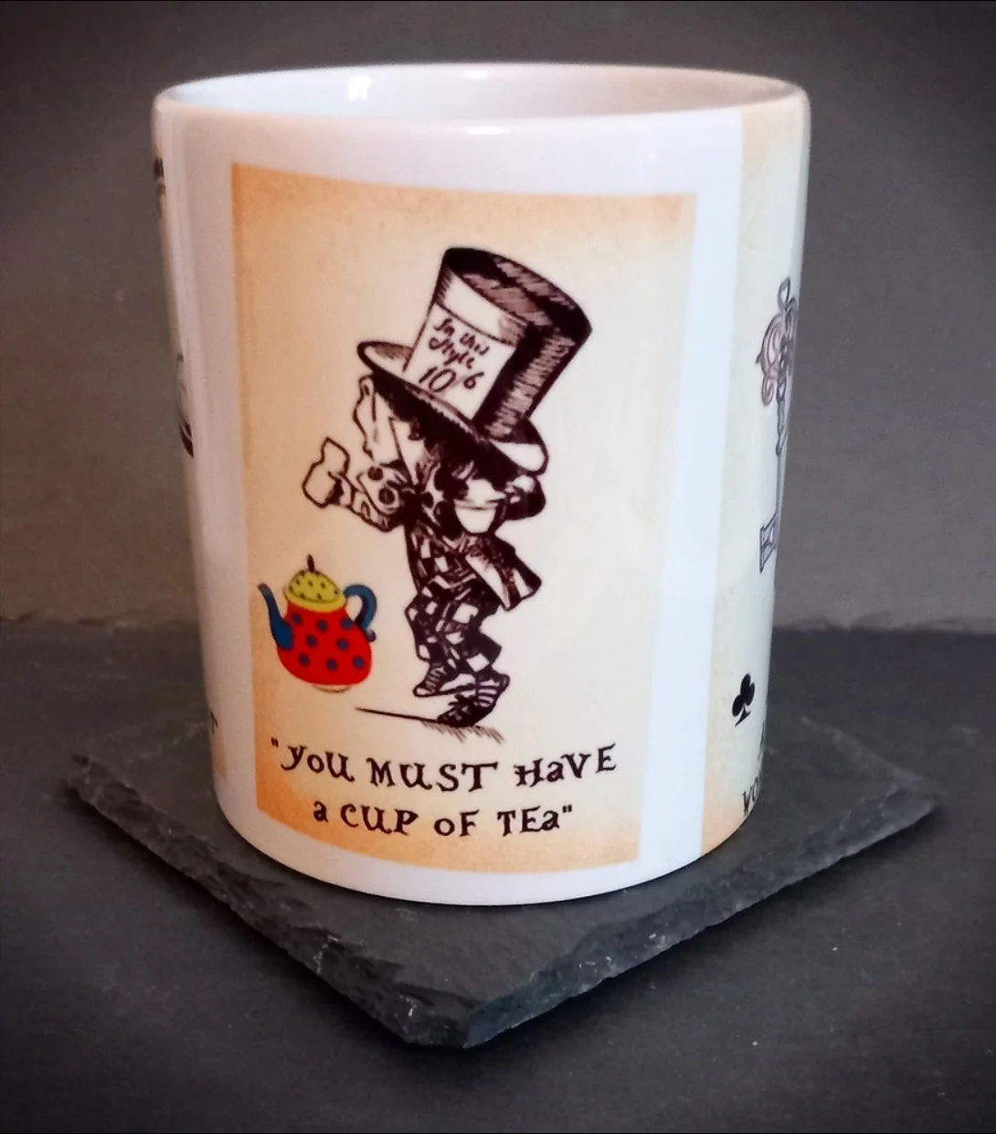 Alice in Wonderland Coffee/Tea Mug - Lewis Carroll - Retro Gift Mug, изображение 2