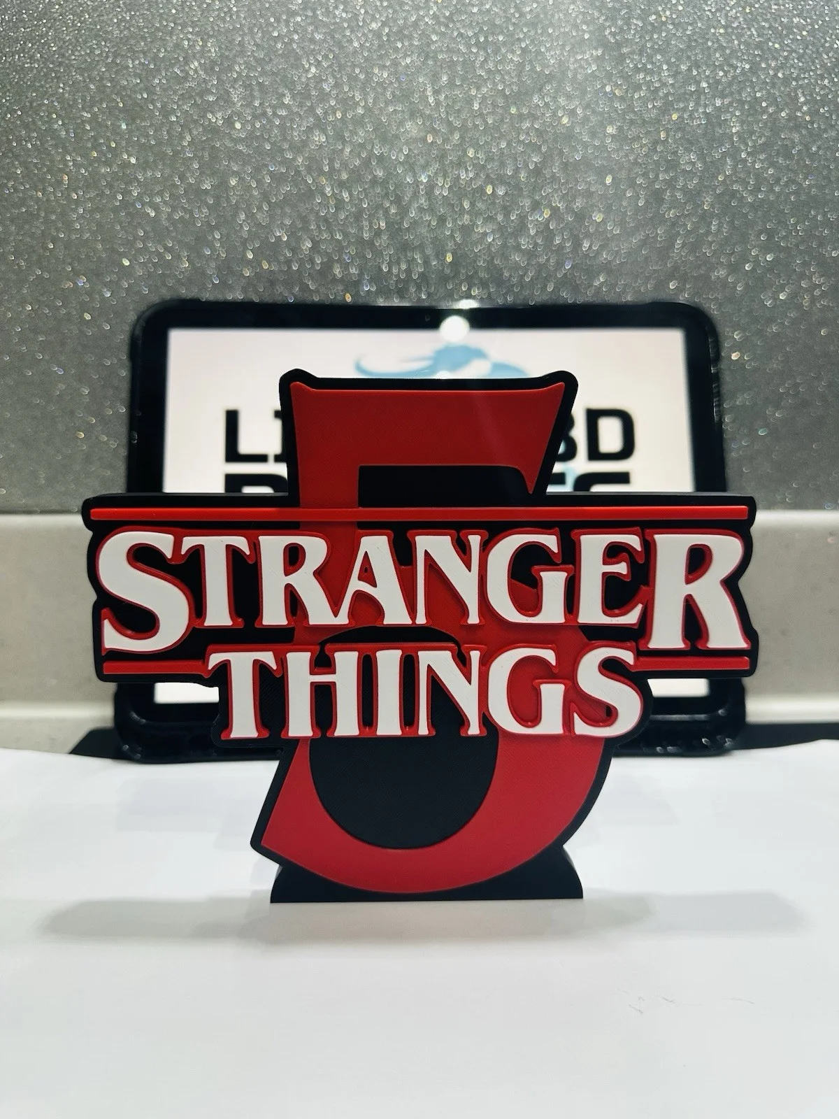 Decorative Stranger Things Season 5 Tv Film Room Sign Display Logo Pops, image 2