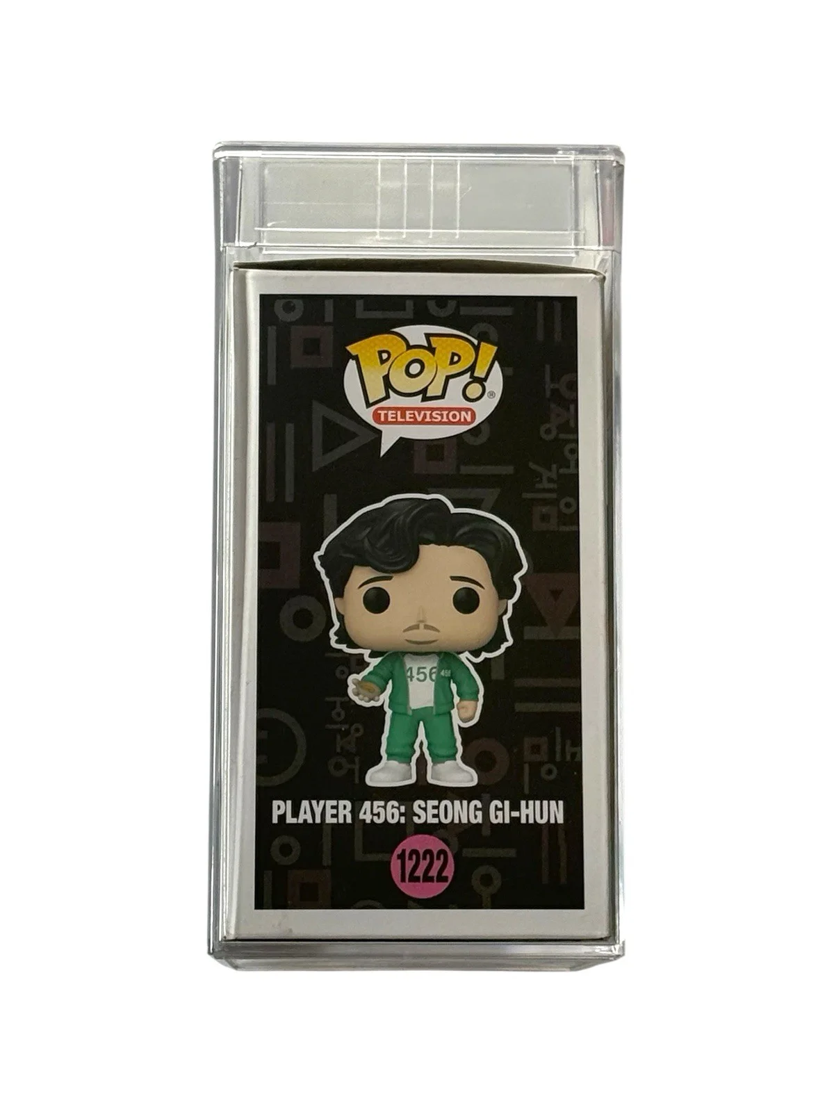 Lee Jung-Jae — LEE JUNG-JAE SIGNED AUTOGRAPH SQUID GAMES FUNKO POP ENCAPSULATED BECKETT + PSA, изображение 5