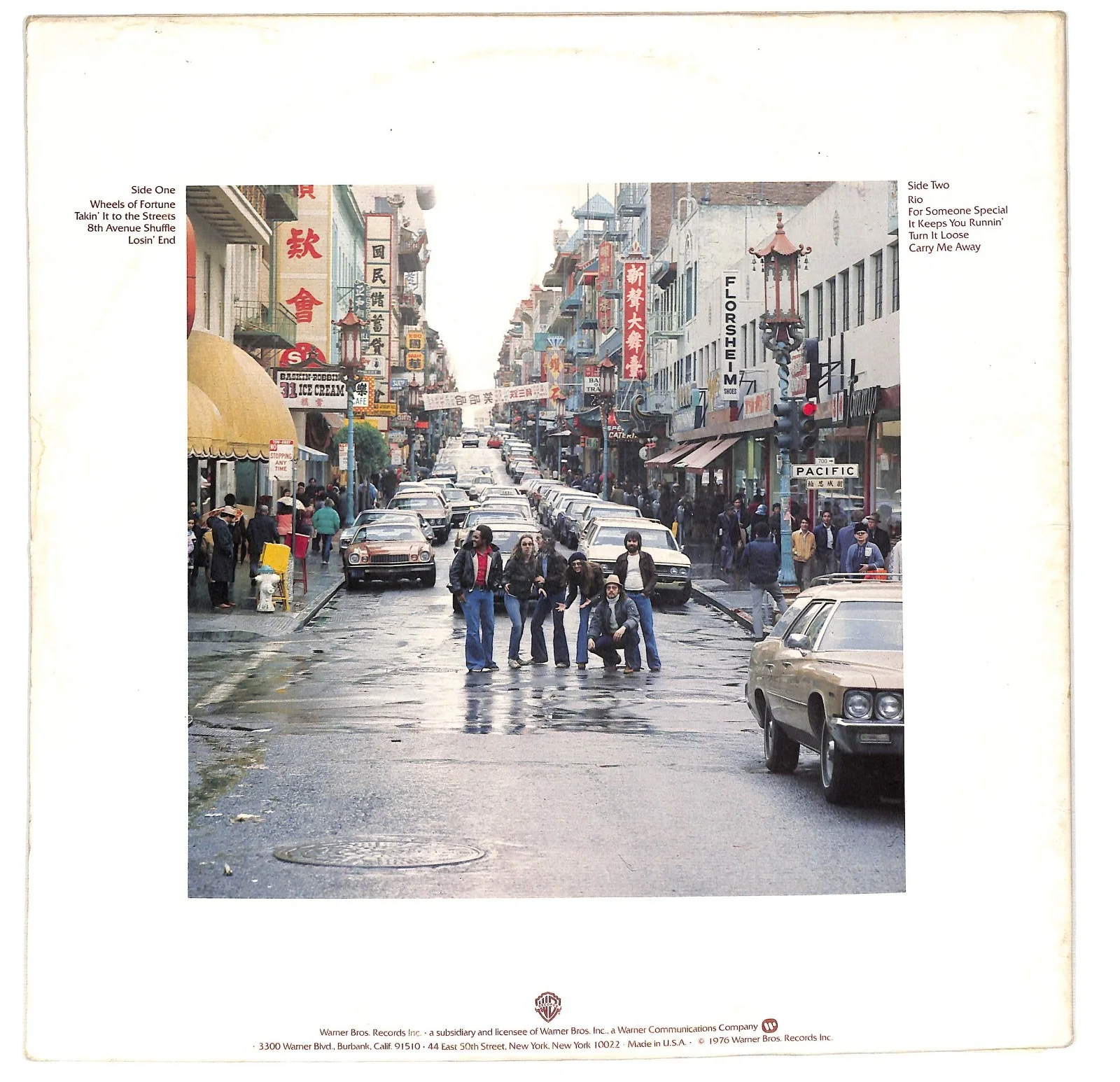Michael McDonald — Michael McDonald Signed "Takin' It To The Streets" The Doobie Brother Album JSA, изображение 3
