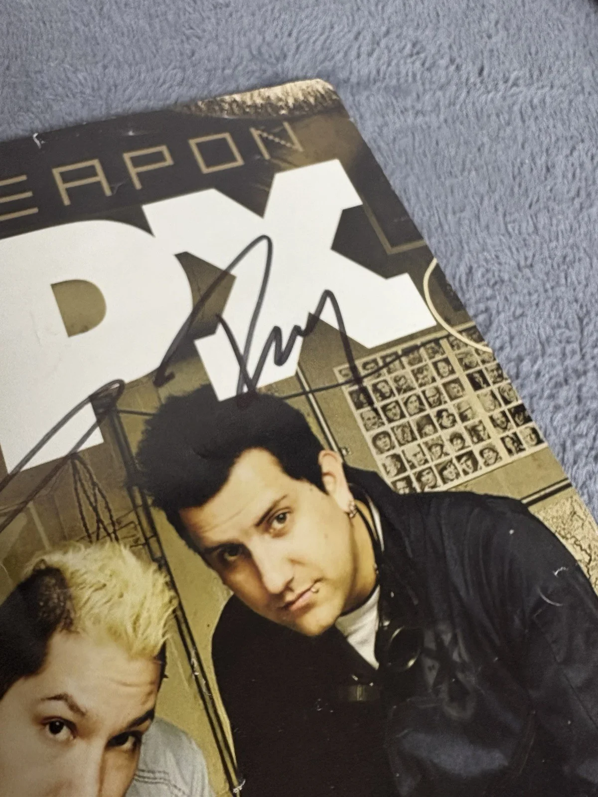 MxPX Secret Weapon Signed Autographed Poster, image 3