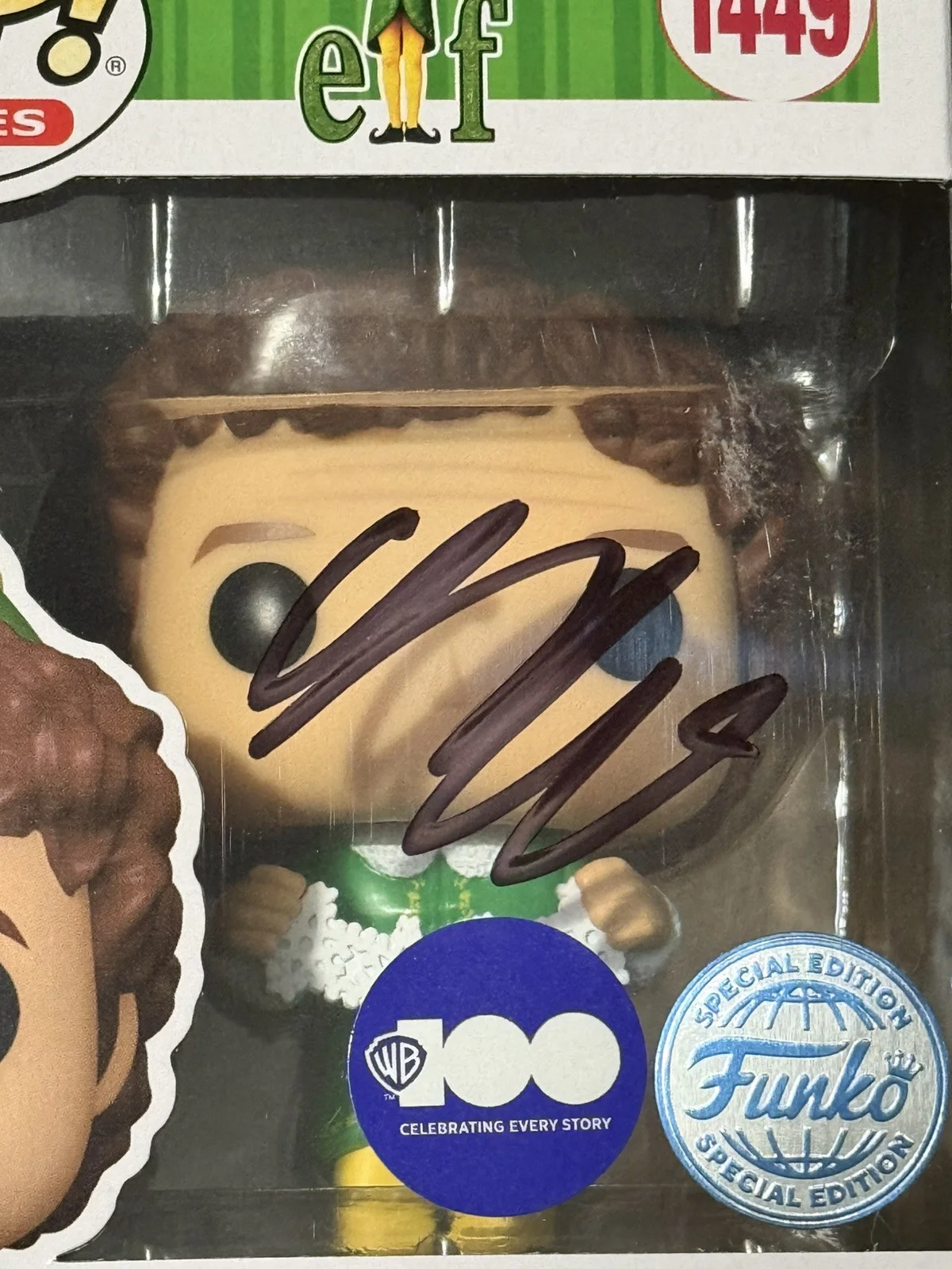 Will Ferrell — WILL FERRELL SIGNED AUTOGRAPH BUDDY ELF FUNKO #1449 BECKETT COA BQ97085, изображение 3