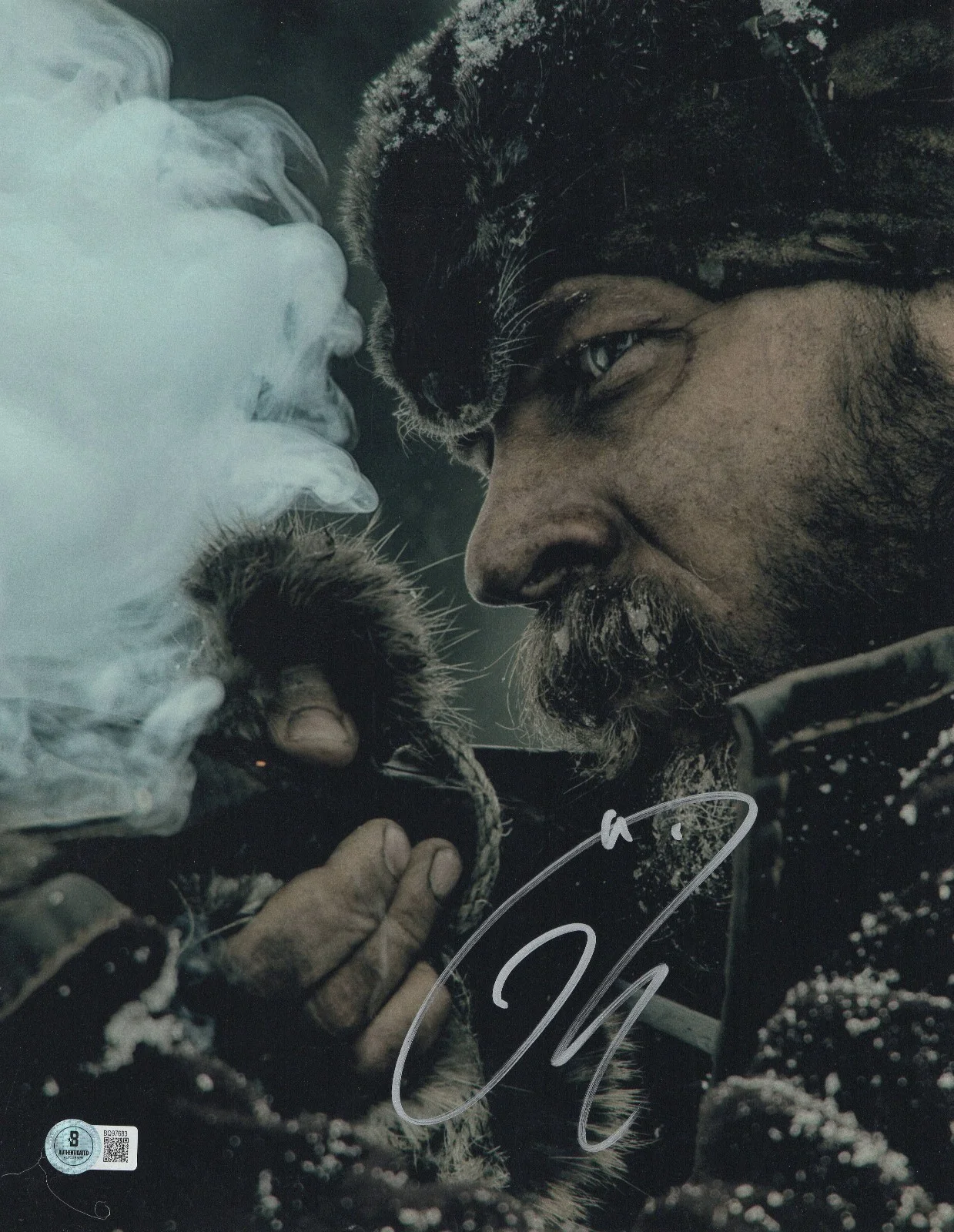 TOM HARDY — TOM HARDY SIGNED AUTOGRAPH THE REVENANT 11X14 PHOTO BECKETT BAS