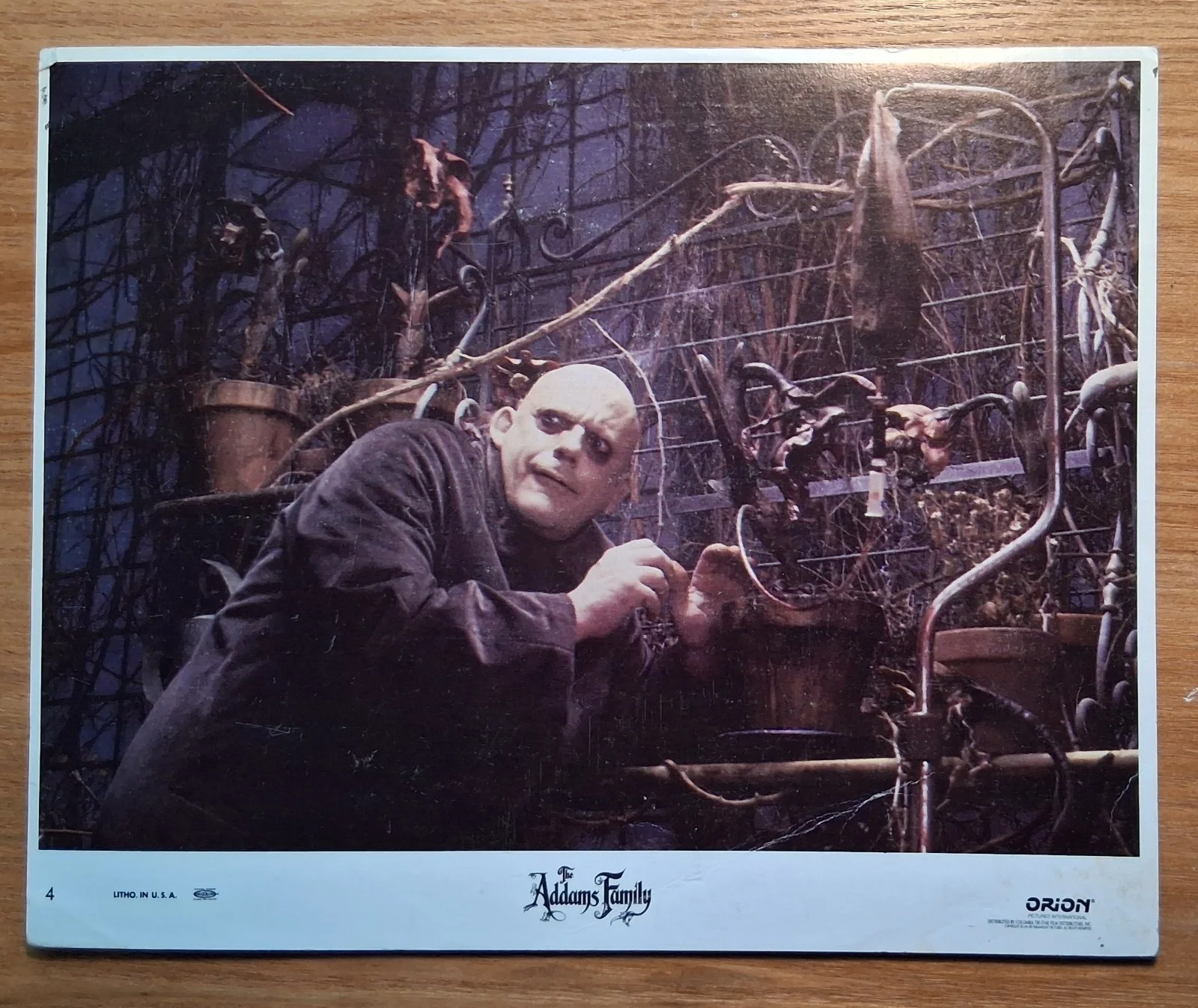 'Addams Family' Four Original 1991 Lobby Cards 8x10" Colour Photos (Raul Julia), изображение 2
