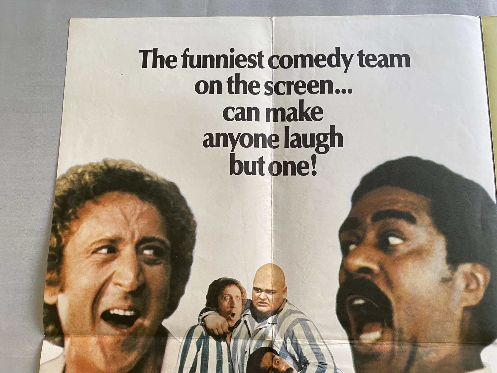 STIR CRAZY / THE BLUE LAGOON - UK QUAD - ORIGINAL VINTAGE CINEMA POSTER, изображение 4