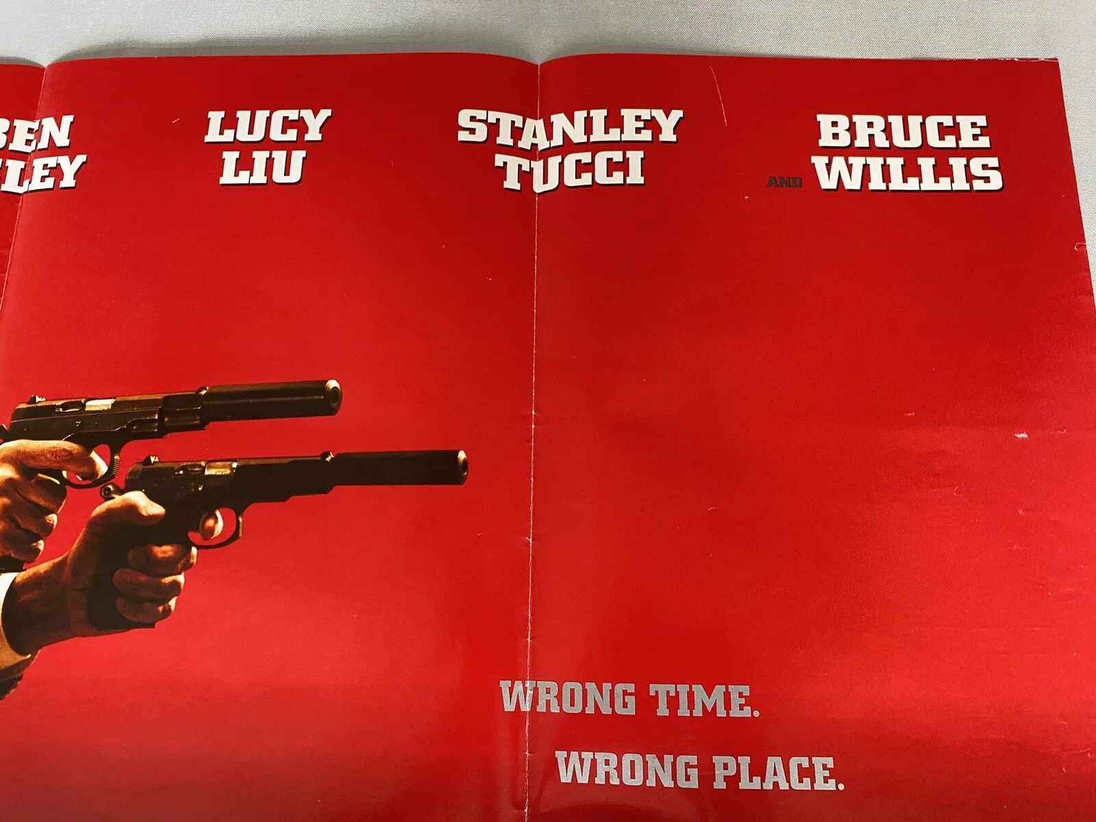 LUCKY NUMBER SLEVIN UK QUAD (30"x 40") POSTER JOSH HARNETT B. WILLIS 2006, изображение 4