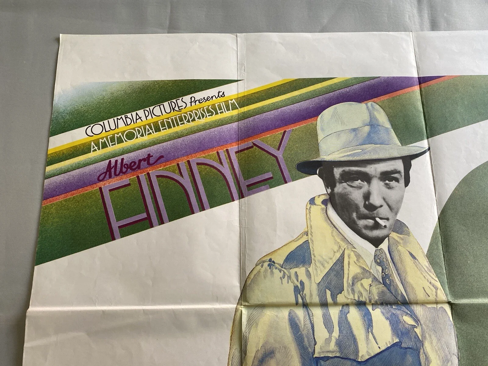 GUMSHOE - UK QUAD (30"x 40") ORIGINAL VINTAGE CINEMA POSTER 1971 BOGART, изображение 4