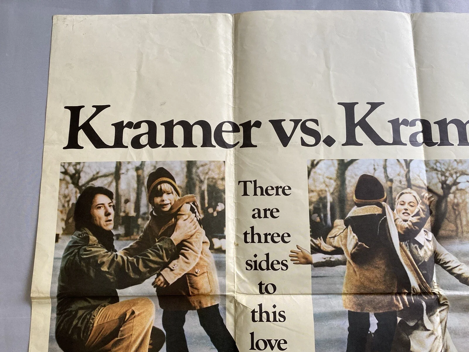 KRAMER V KRAMER / JAZZ SINGER QUAD (30"x 40") ORIGINAL VINTAGE CINEMA POSTER, image 2