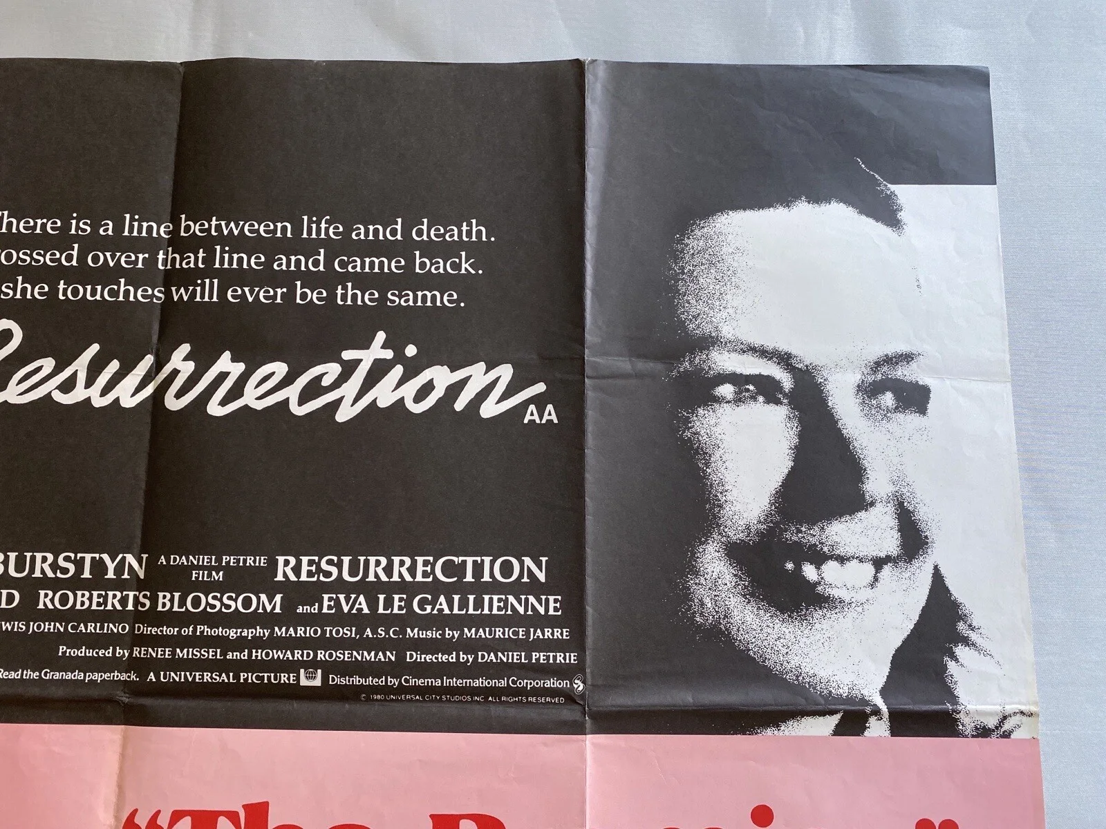 THE PROMISE / RESURRECTION - UK QUAD (30"x 40") ORIGINAL VINTAGE CINEMA POSTER, изображение 3